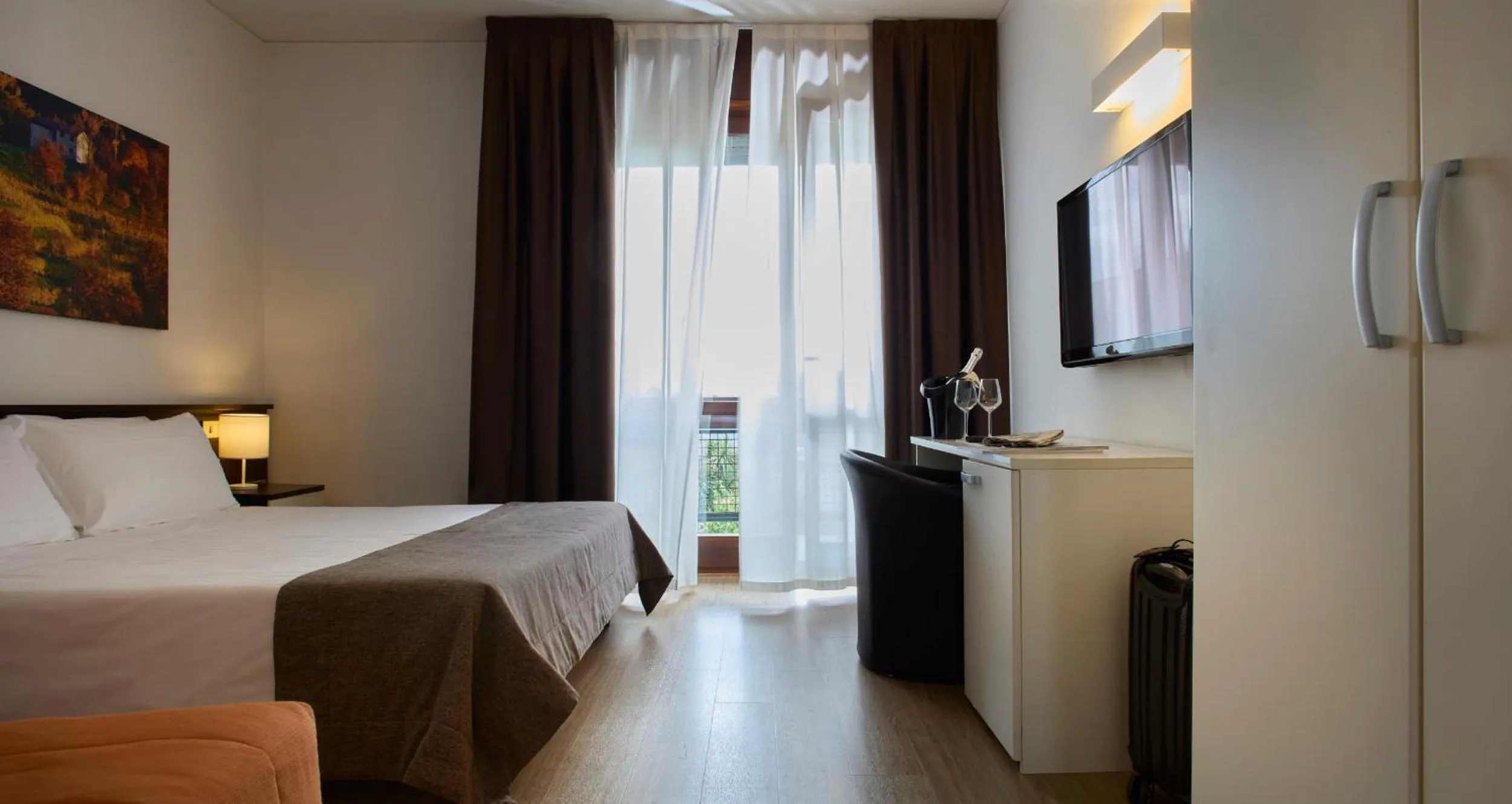 Bedroom, Bed in B&B HOTEL Eurorest Conegliano