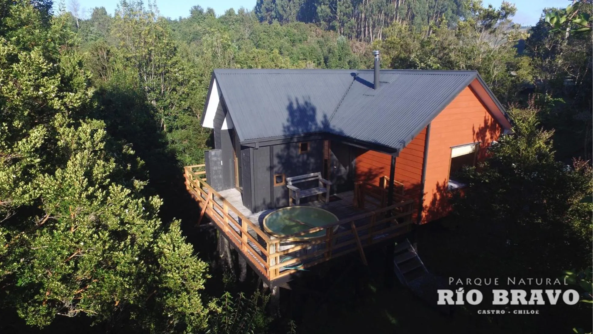 Bird's eye view in Parque Natural Rio Bravo Lodge