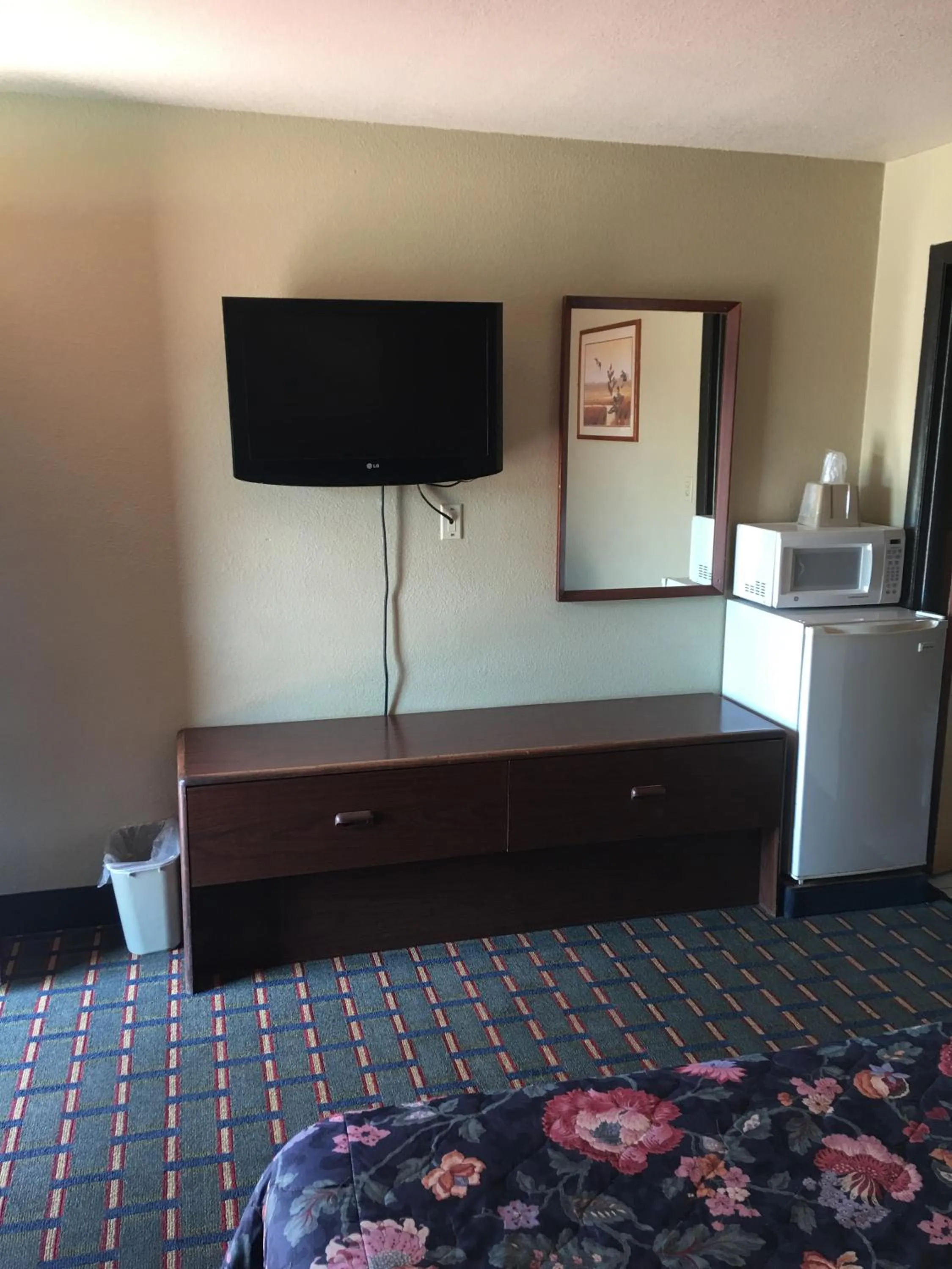 TV and multimedia, Bed in Best Value Inn Motel Sandusky