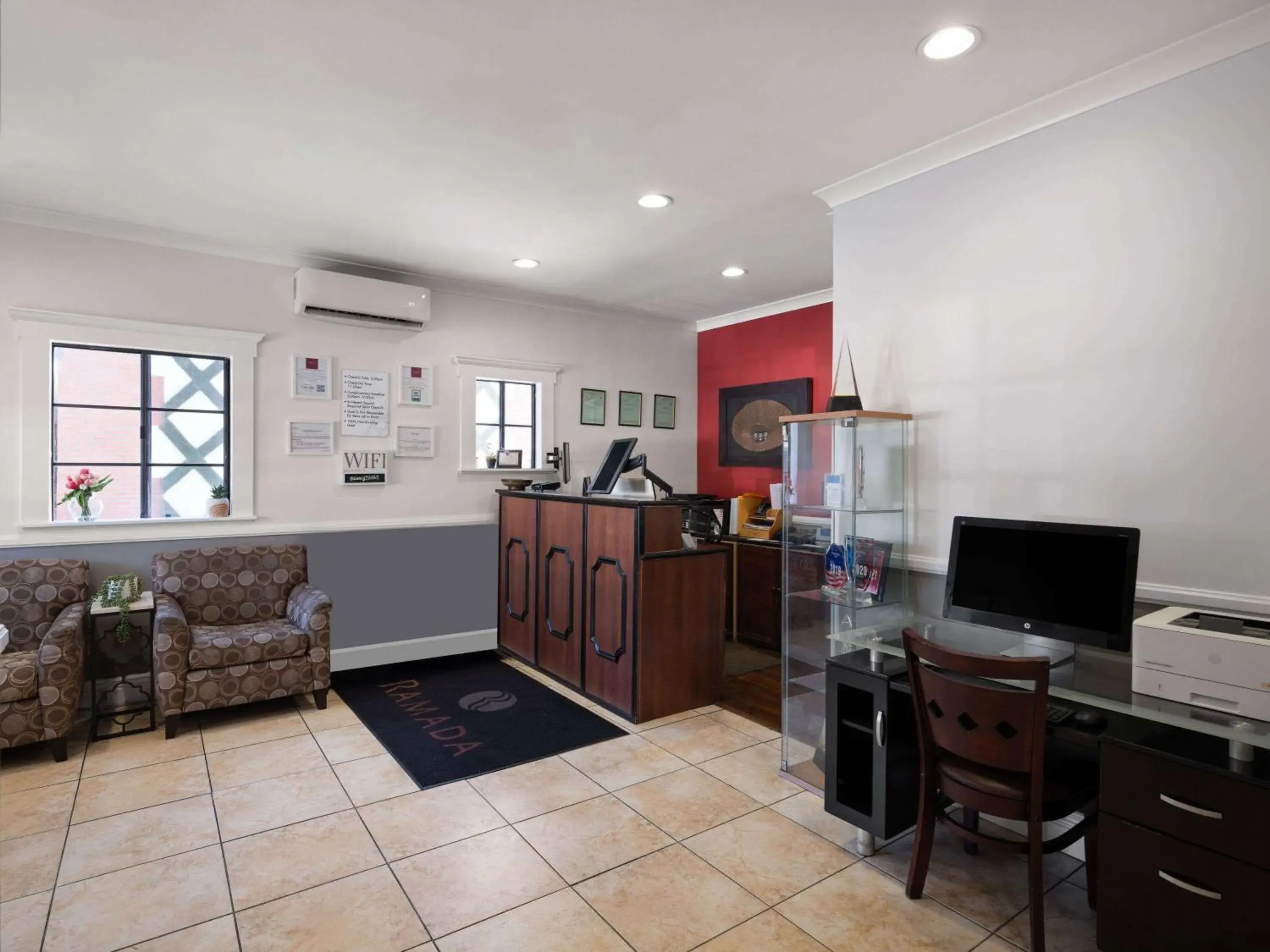 Lobby or reception in Ramada by Wyndham San Diego Poway Miramar Lobby or reception in Ramada by Wyndham San Diego Poway Miramar