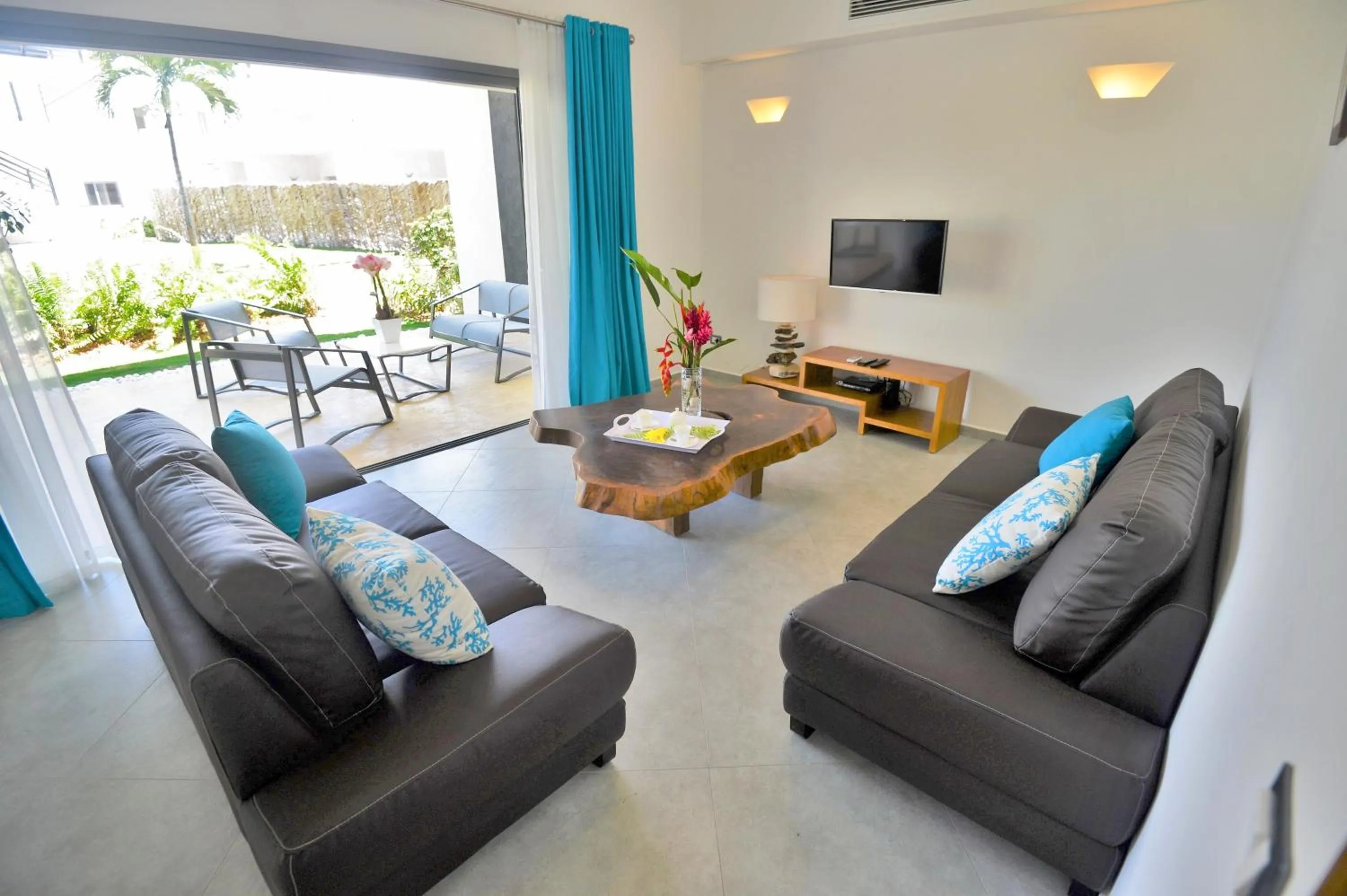 Living room in Aligio Apart-hotel & Spa - Las Terrenas