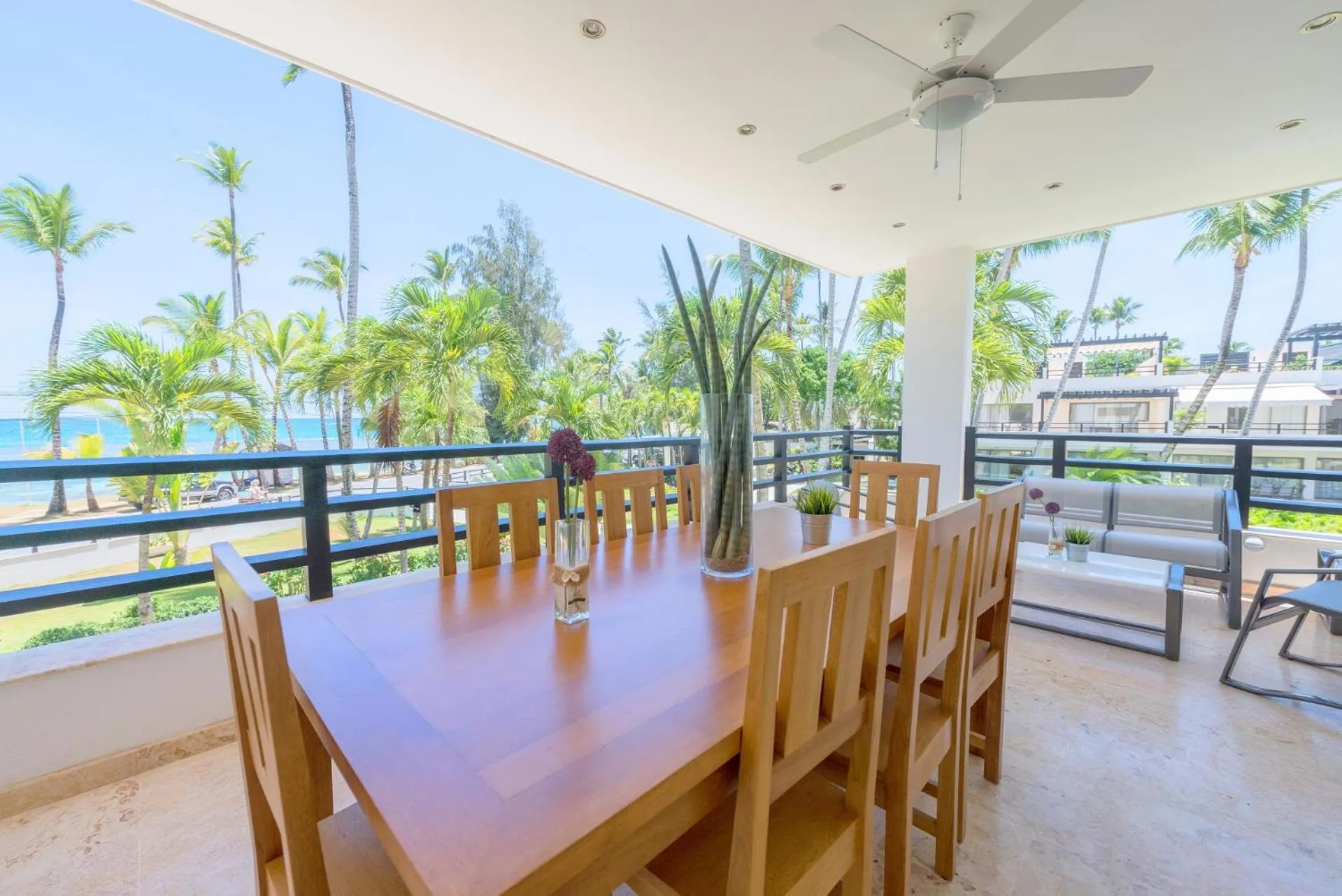 Balcony/Terrace in Aligio Apart-hotel & Spa - Las Terrenas