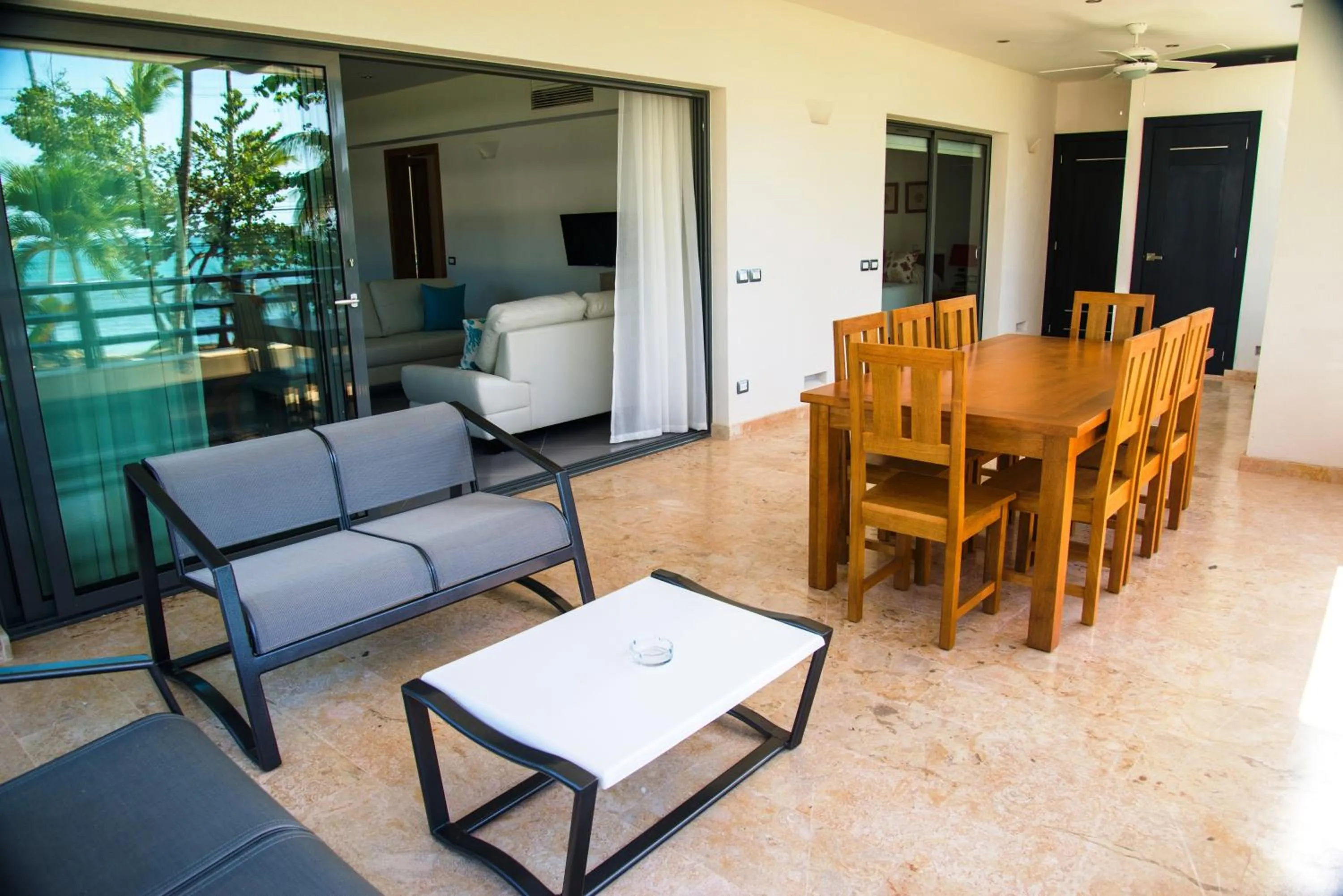 Balcony/Terrace in Aligio Apart-hotel & Spa - Las Terrenas