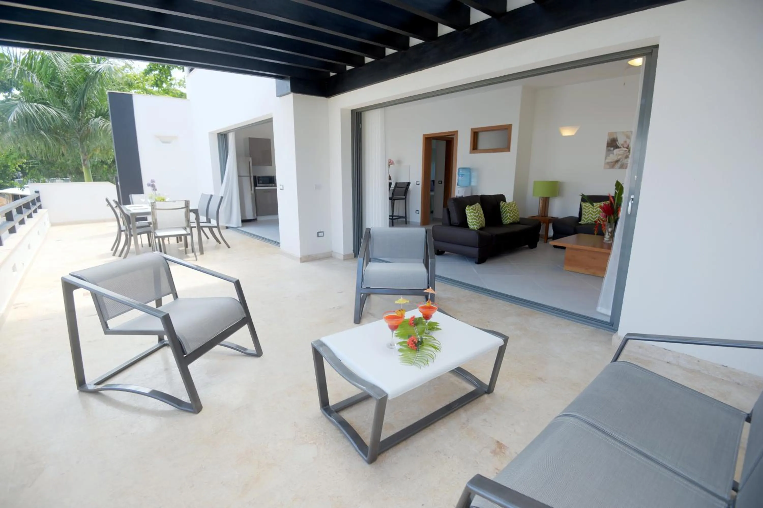 Balcony/Terrace in Aligio Apart-hotel & Spa - Las Terrenas