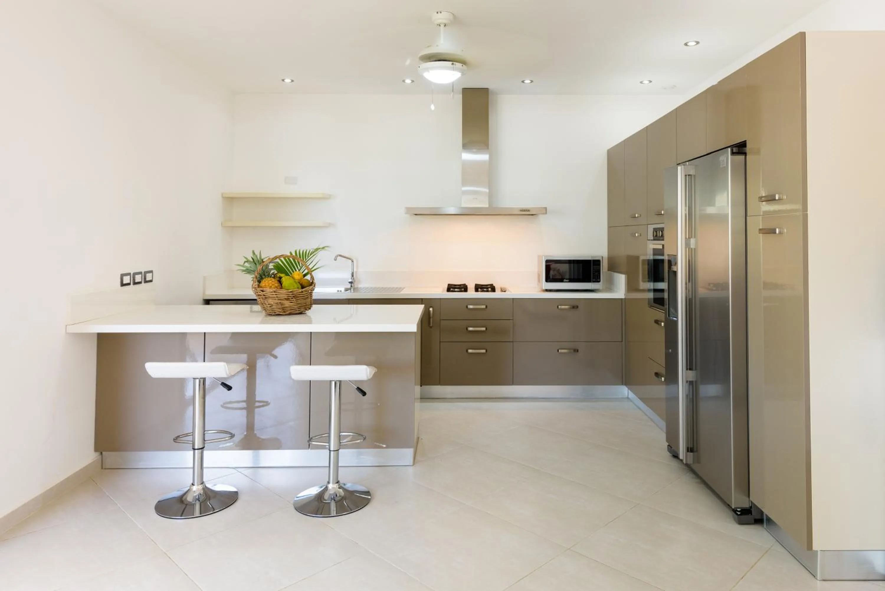 Kitchen or kitchenette in Aligio Apart-hotel & Spa - Las Terrenas