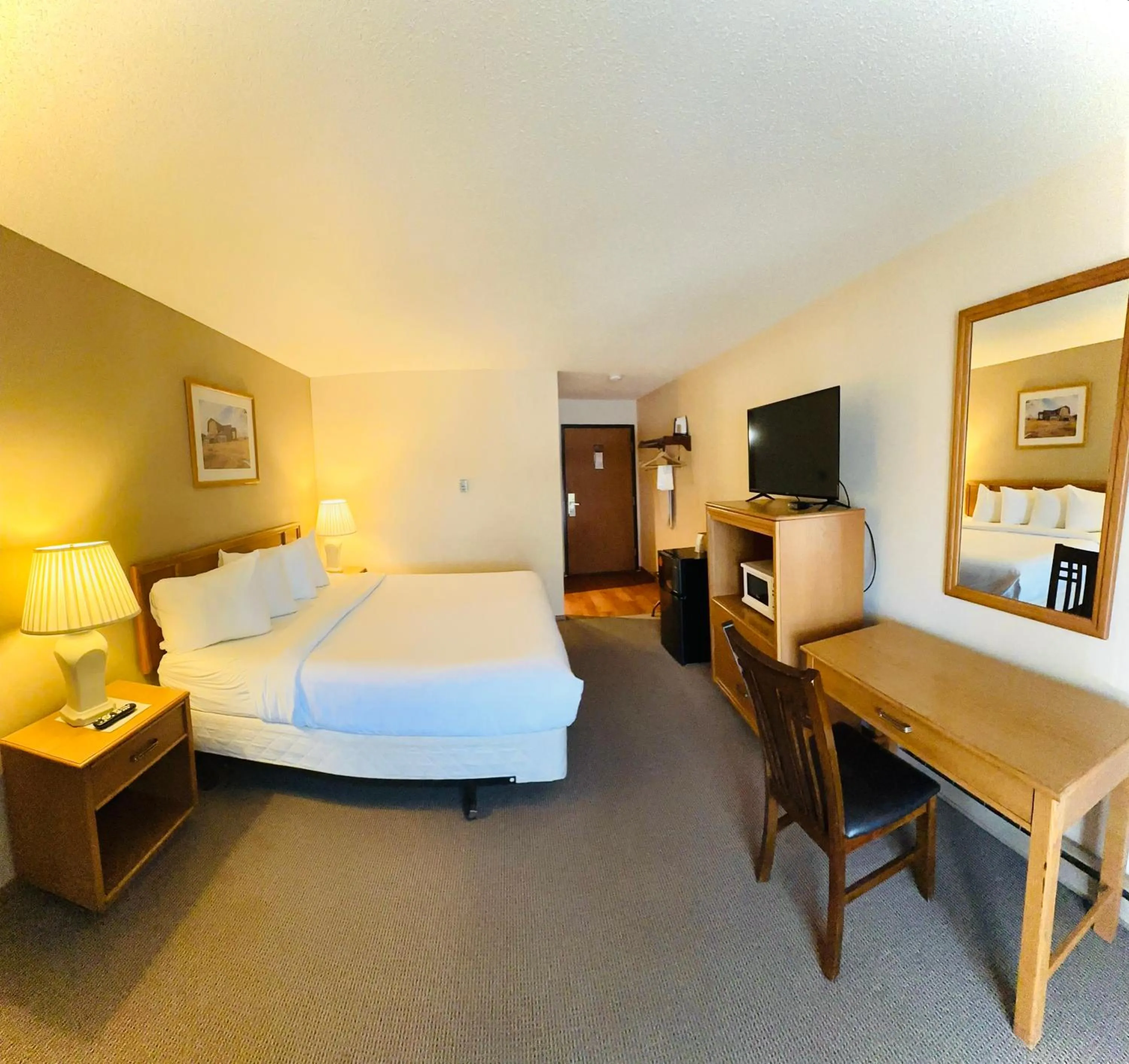 Bed in The Lodge at Leathem Smith