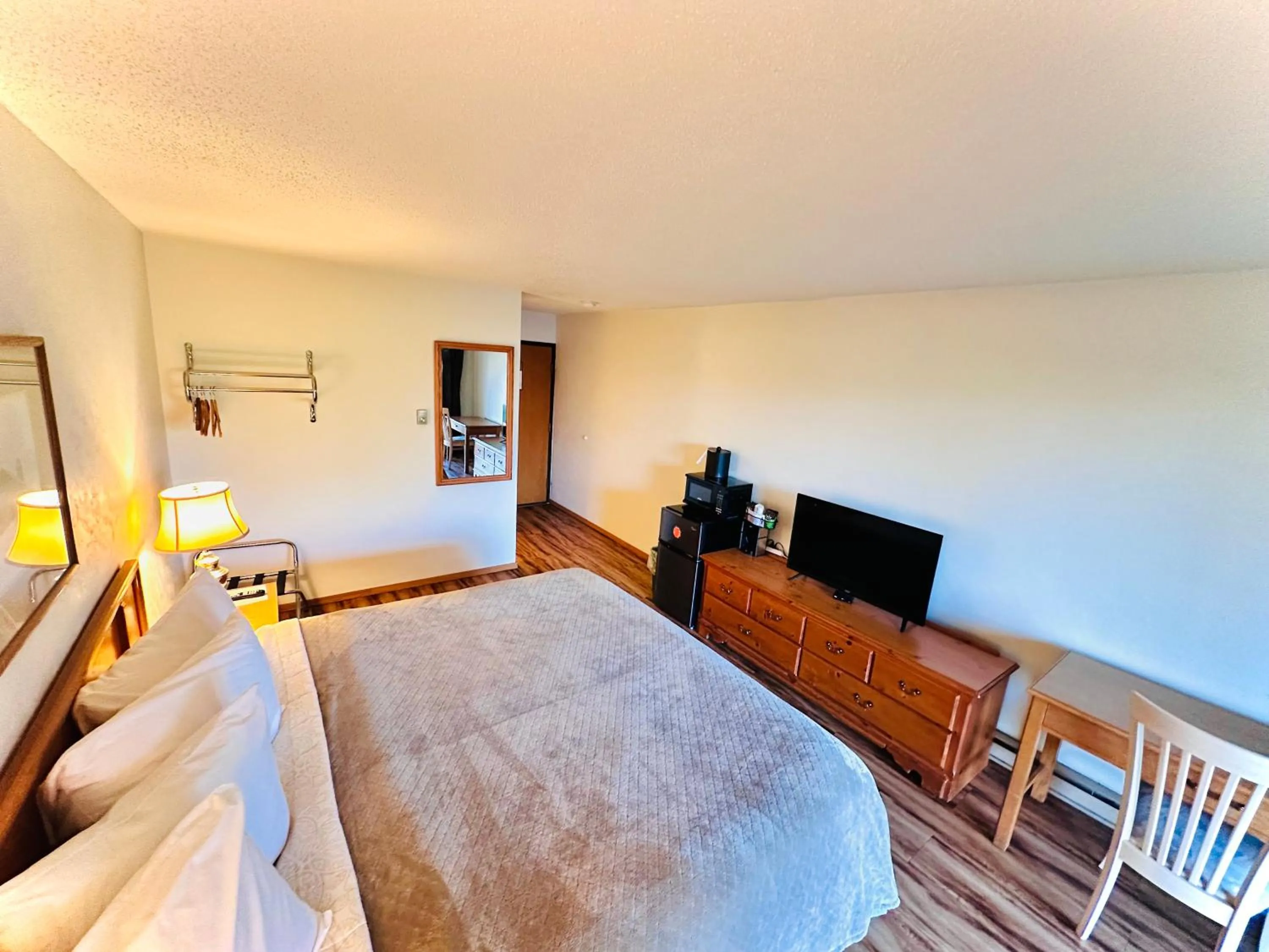 Bed in The Lodge at Leathem Smith