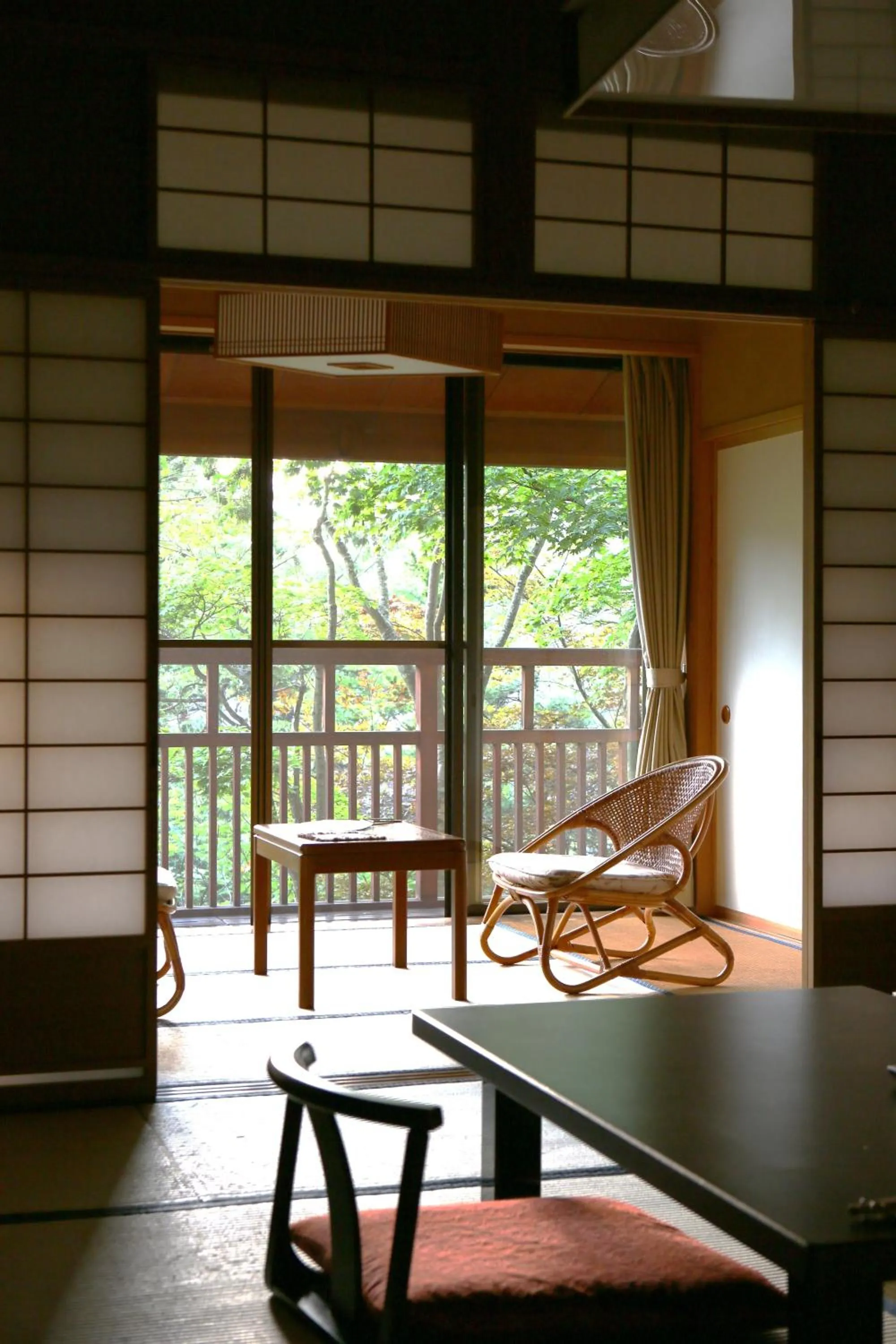 Seating area in Senjukaku