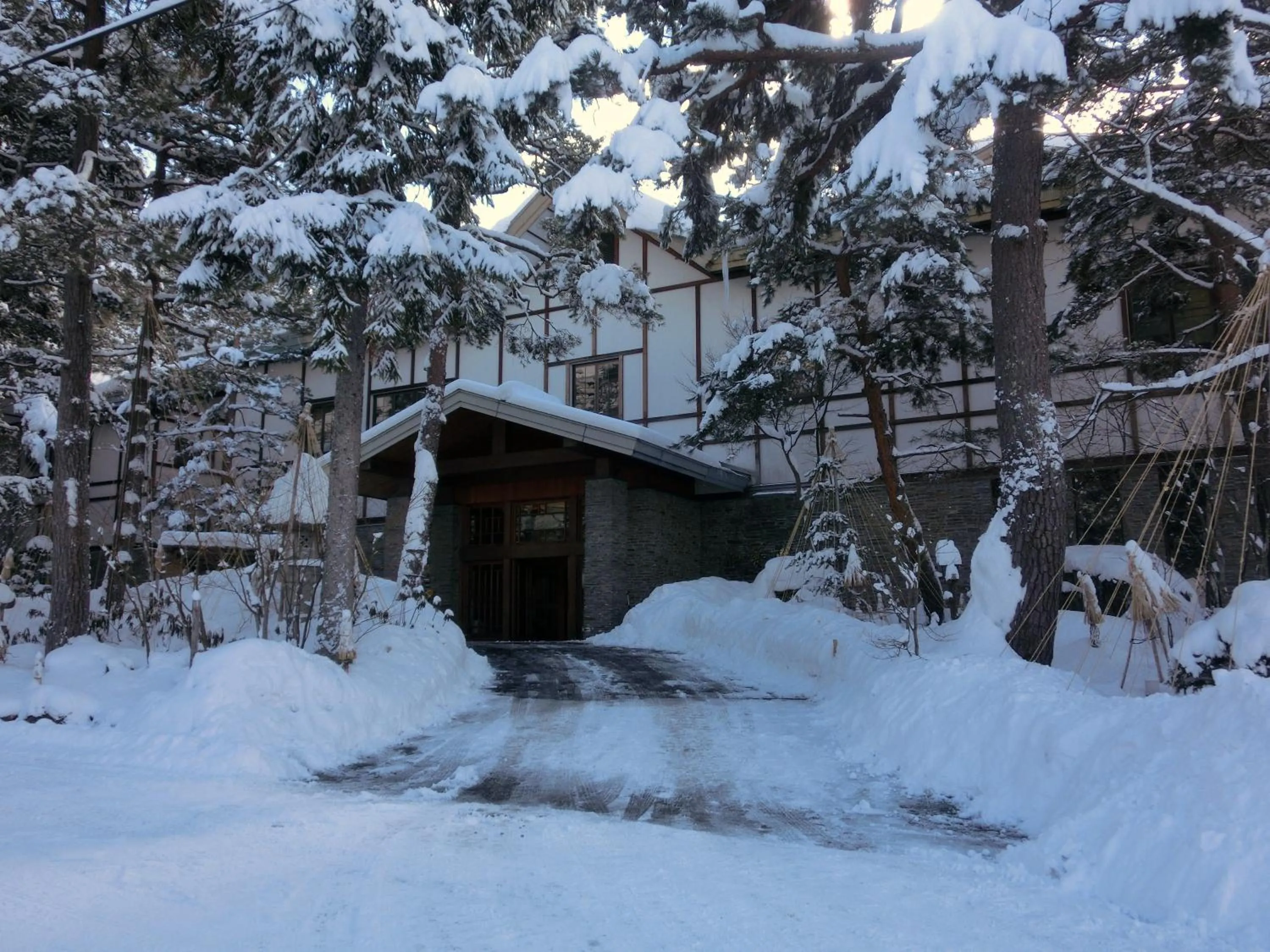 Facade/entrance in Senjukaku
