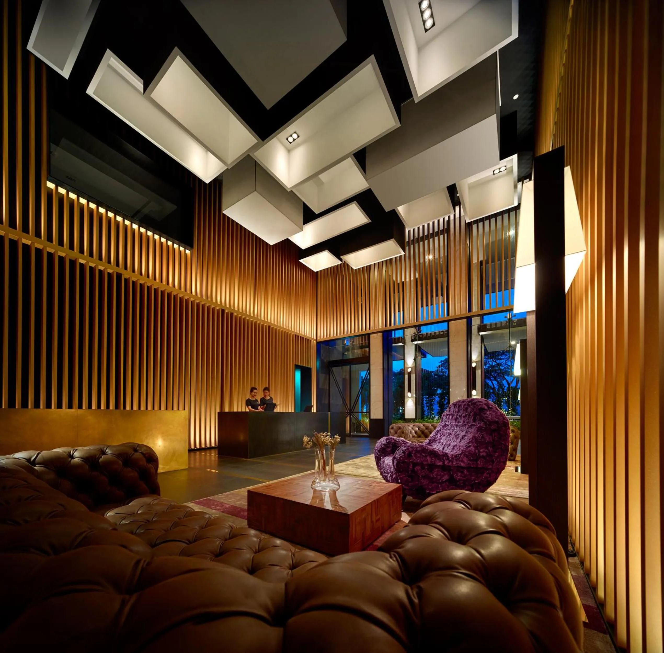 Lobby or reception in G Hotel Kelawai