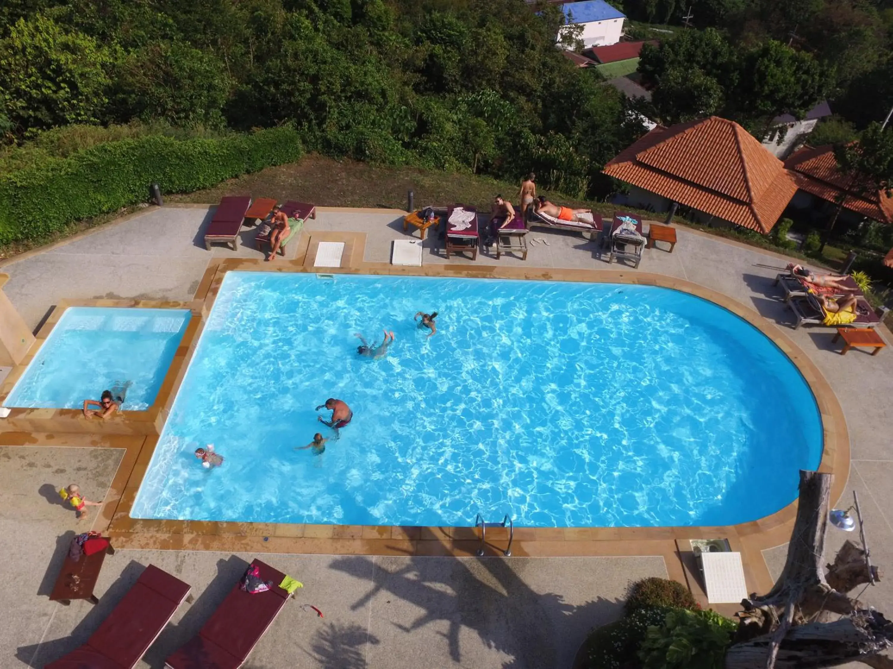 Swimming pool, Pool View in Bakantiang Resort