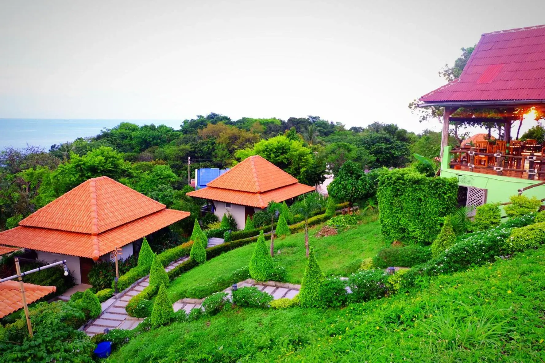 Property building, Bird's-eye View in Bakantiang Resort