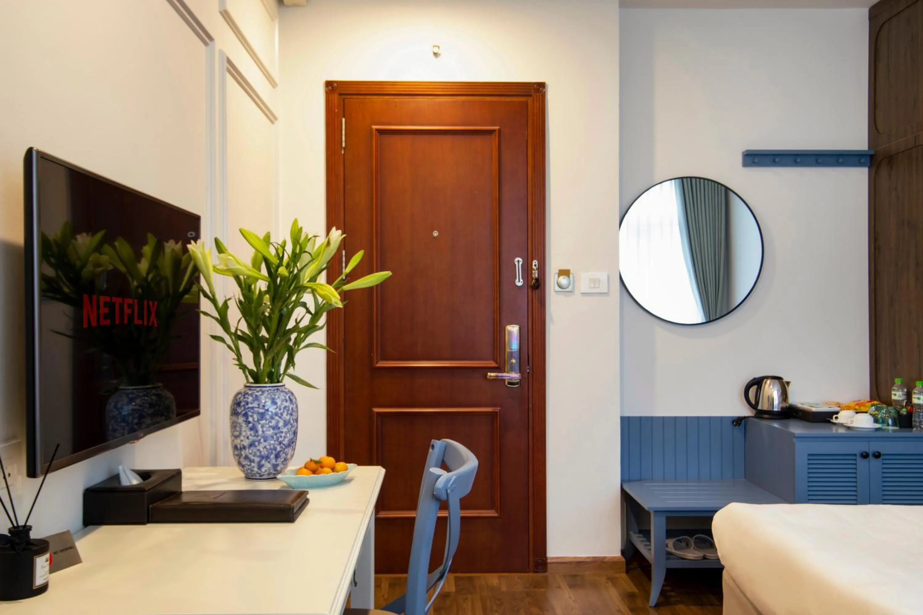 Decorative detail in Western Hanoi Hotel