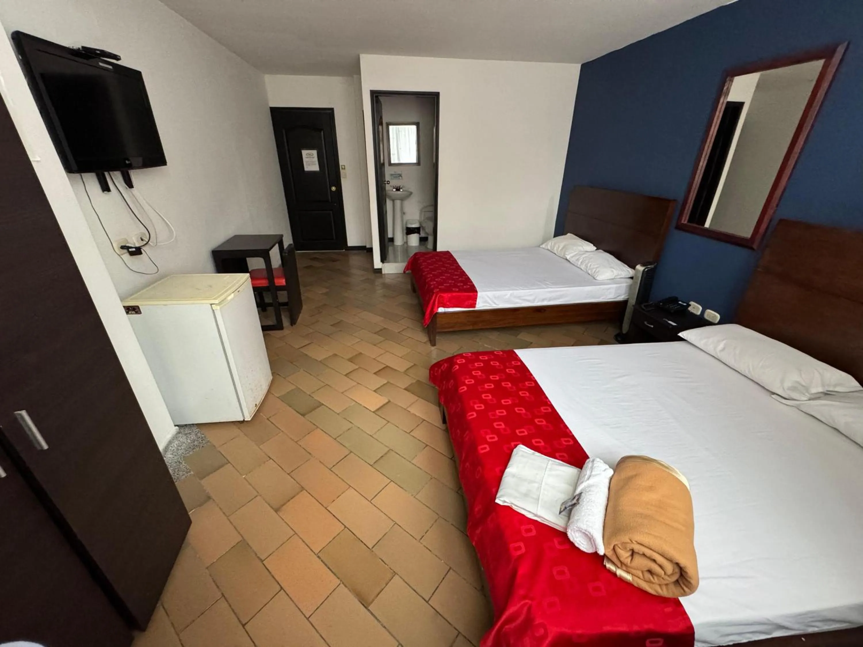 Bed in Hotel Catalina Plaza Pereira