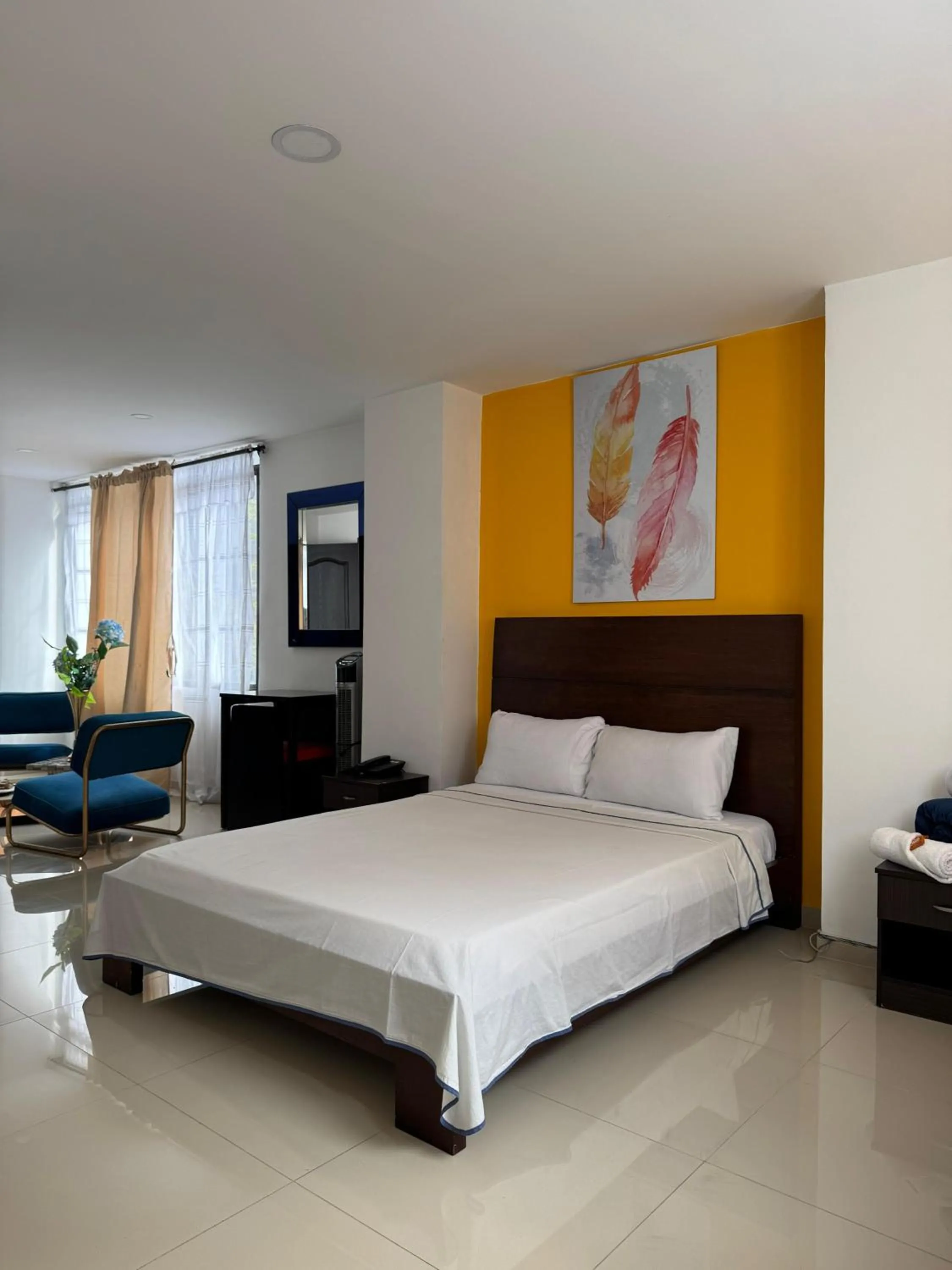 Bed in Hotel Catalina Plaza Pereira