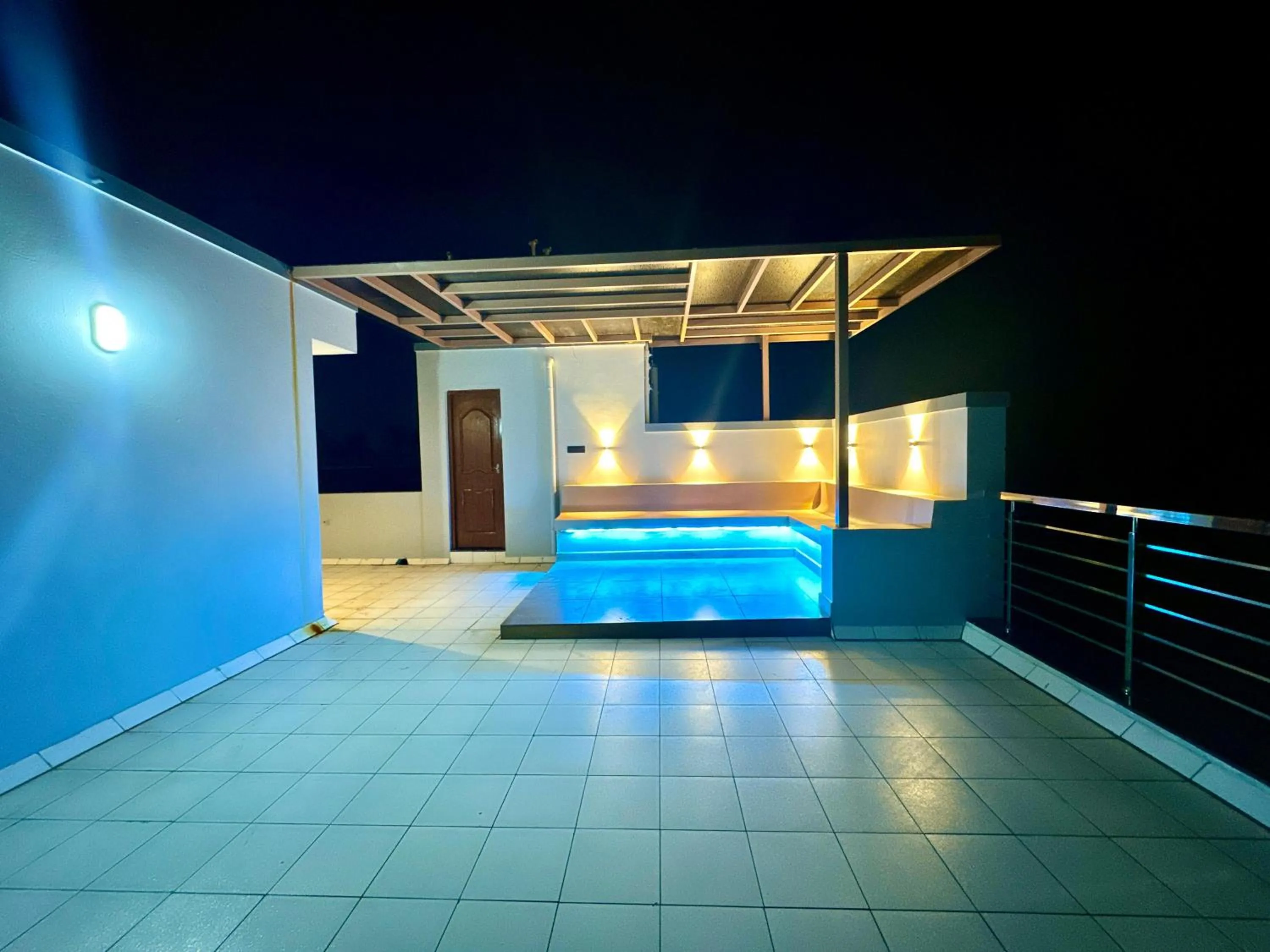 Swimming pool in ECR Holidays Lavish Homestay