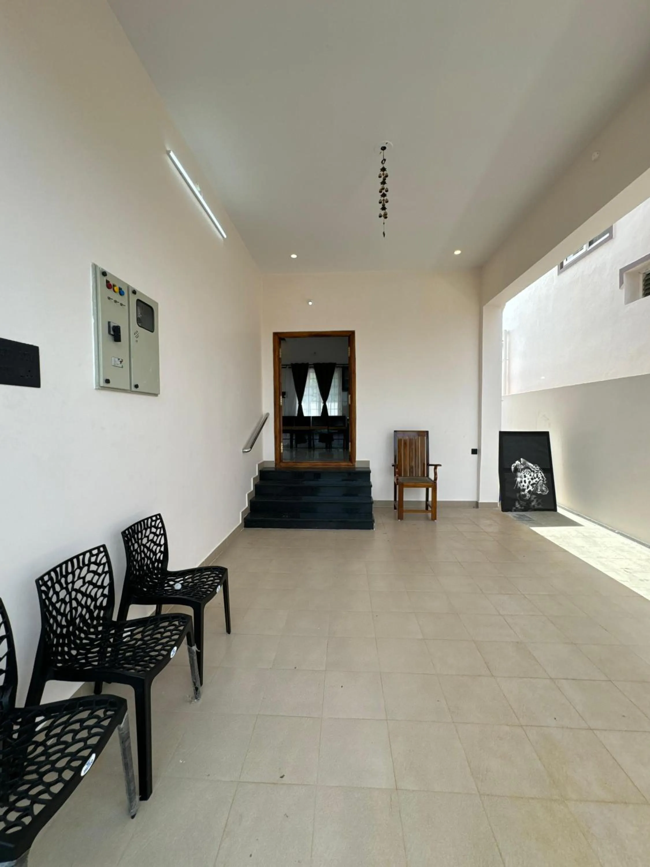 Seating area in ECR Holidays Lavish Homestay