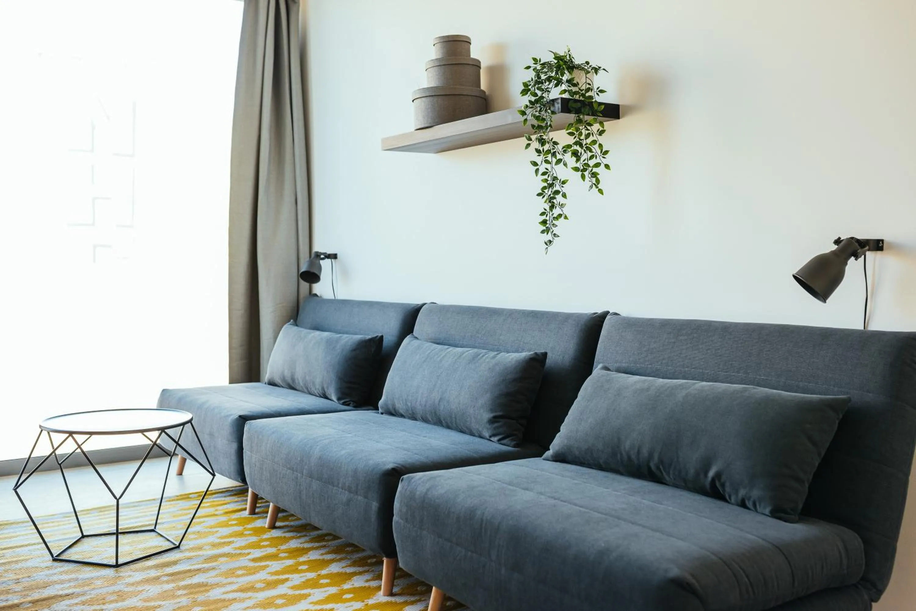 Living room in The Rix Studios & Suites