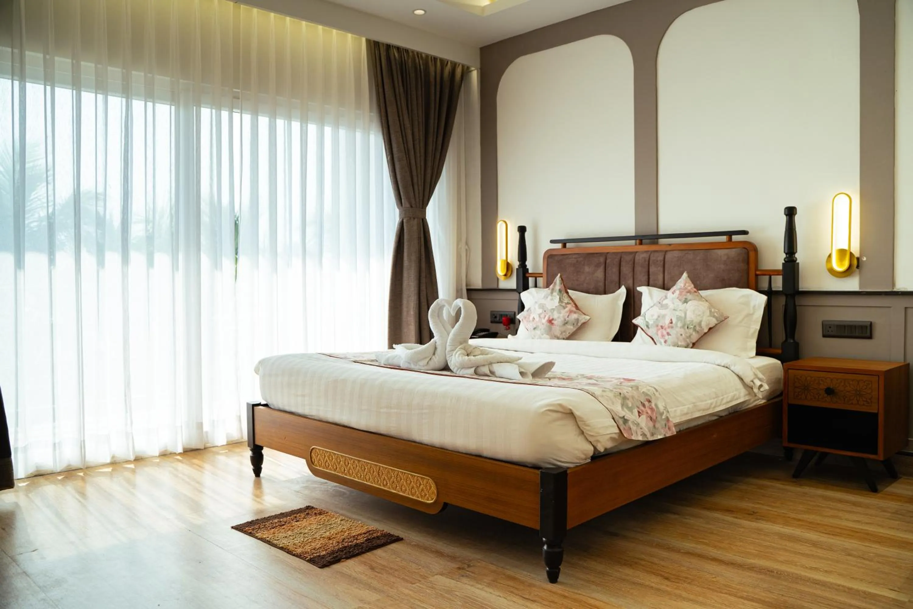 Bed in Hotel Sonar Bangla Kolaghat