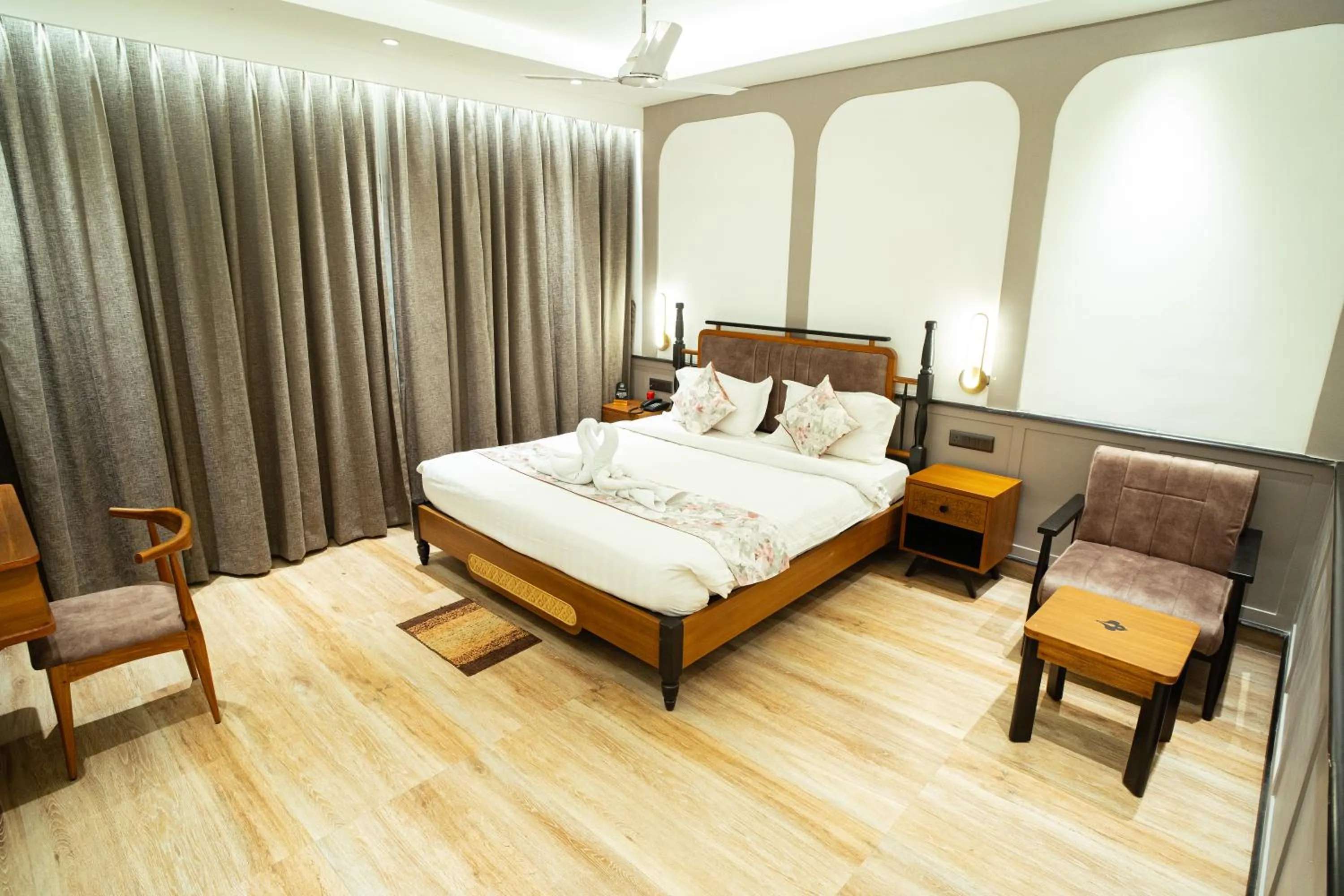 Bed in Hotel Sonar Bangla Kolaghat