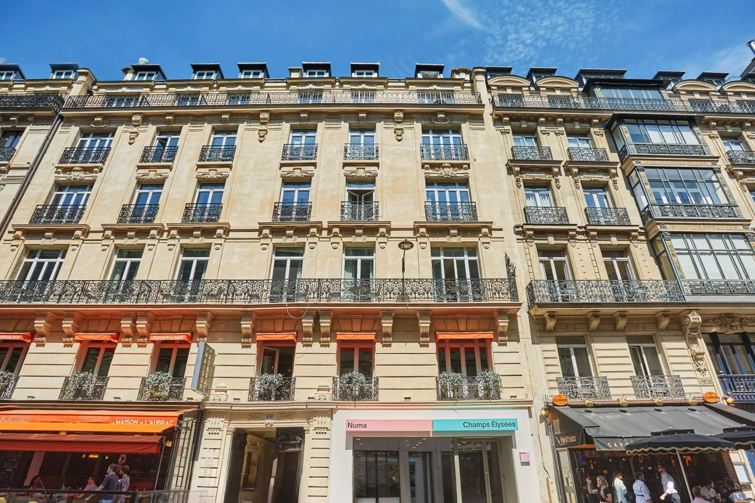 Property building in Numa Paris Champs-Élysées