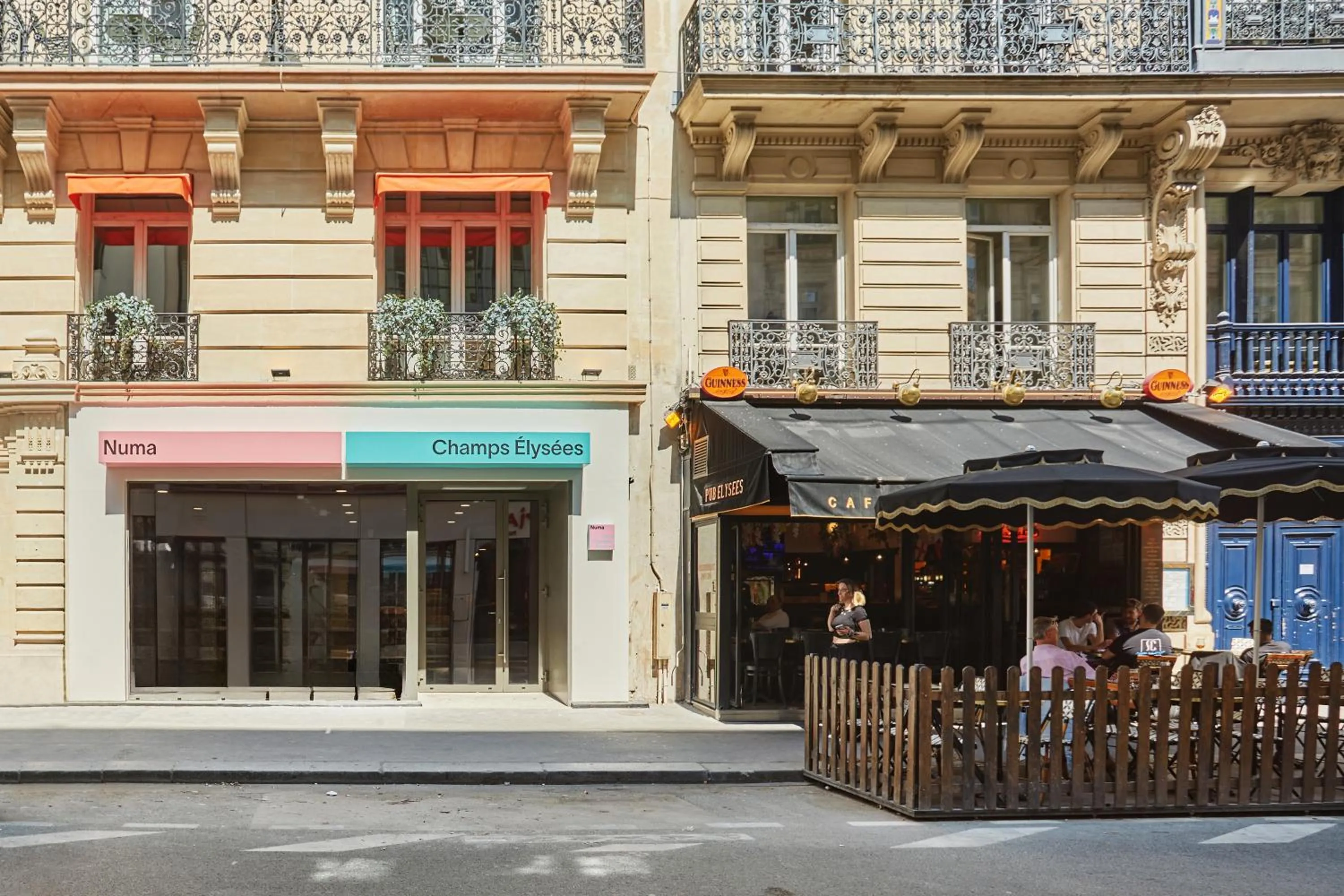 Property building in Numa Paris Champs-Élysées