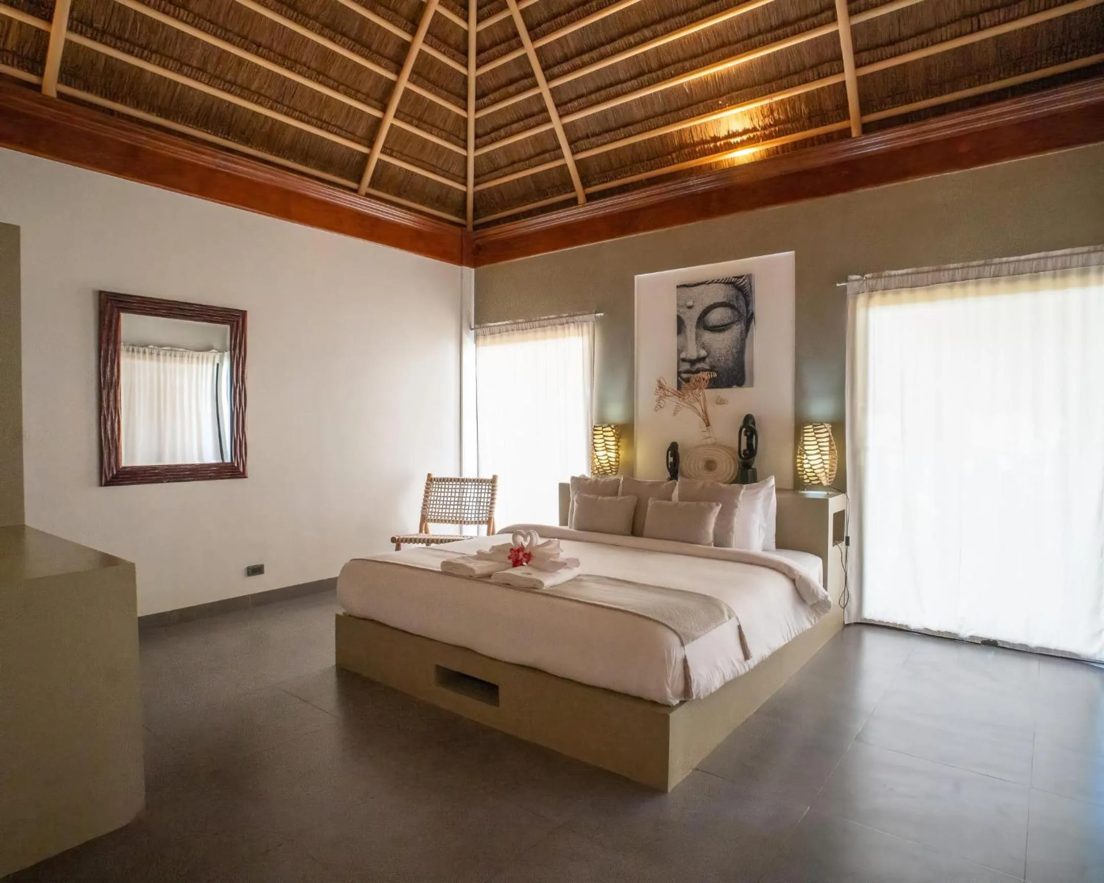 Bedroom, Bed in Villa Kasadya