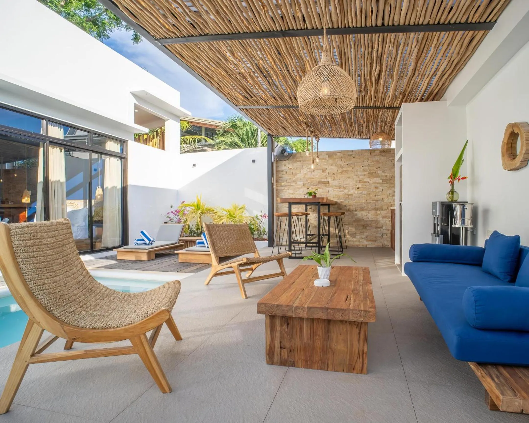 Dining area in Villa Kasadya