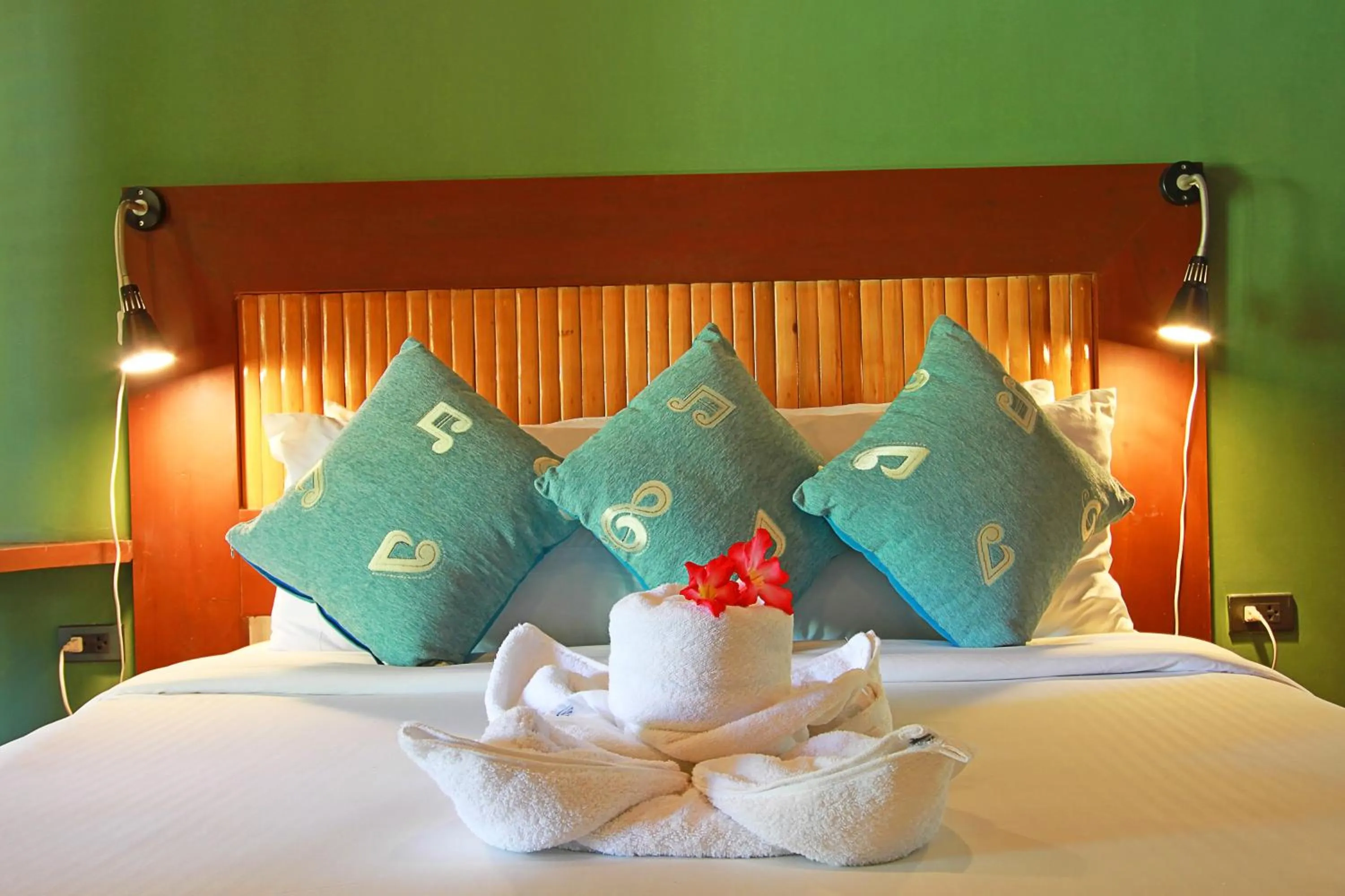 Bedroom, Bed in Villa Kasadya