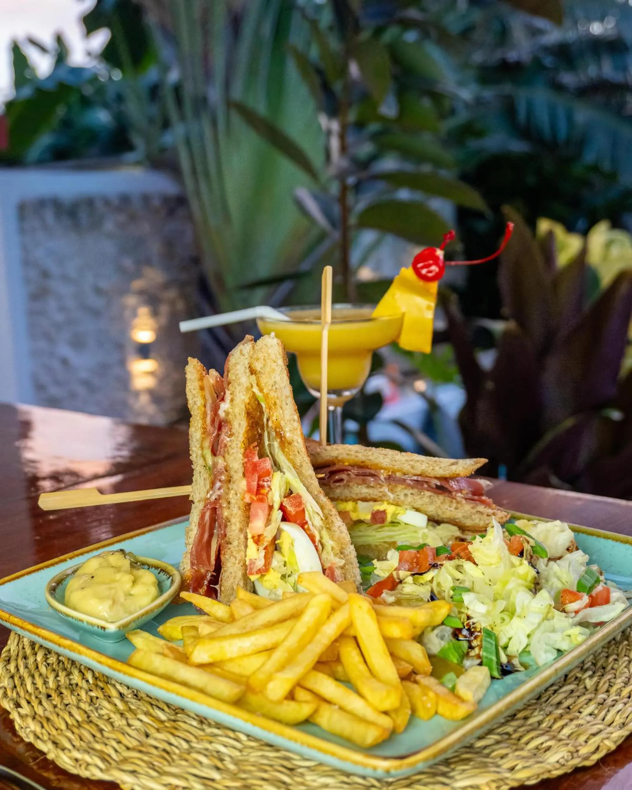 Food and drinks in Villa Kasadya