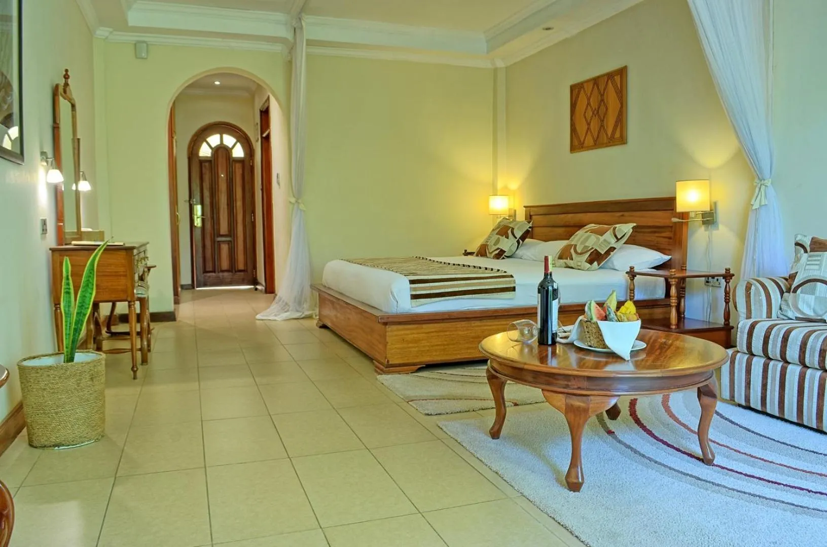 Bed in Sovereign Hotel