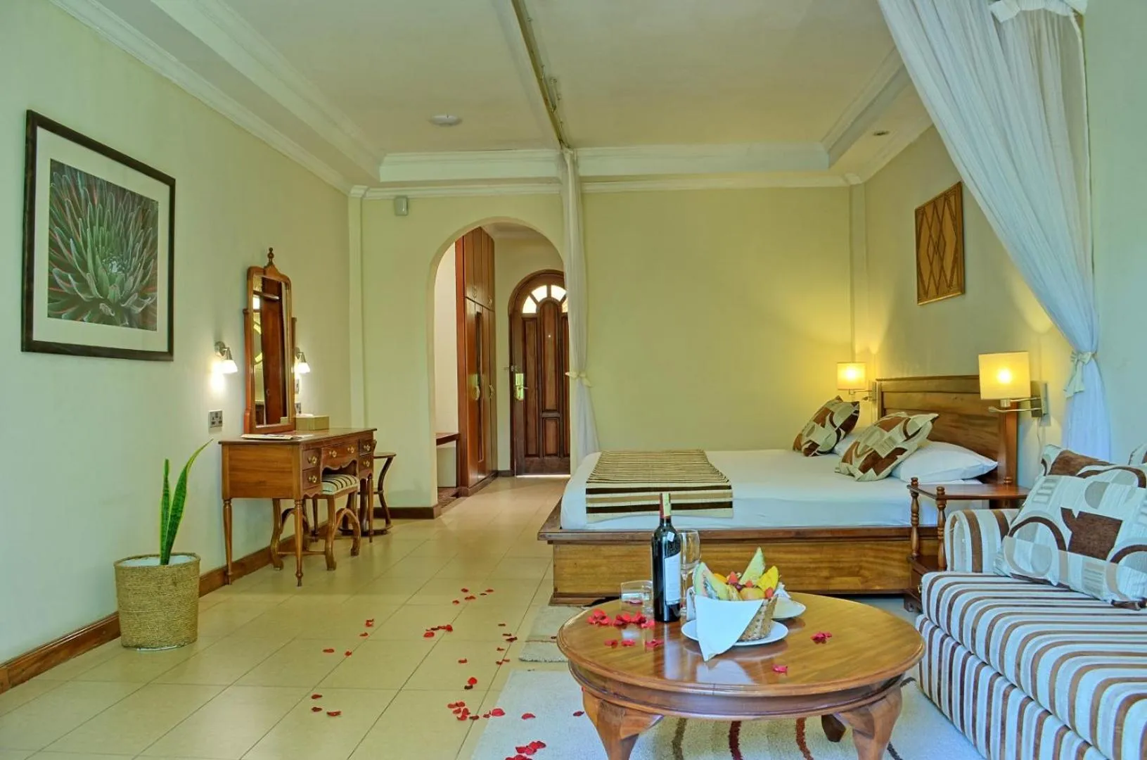 Bed in Sovereign Hotel