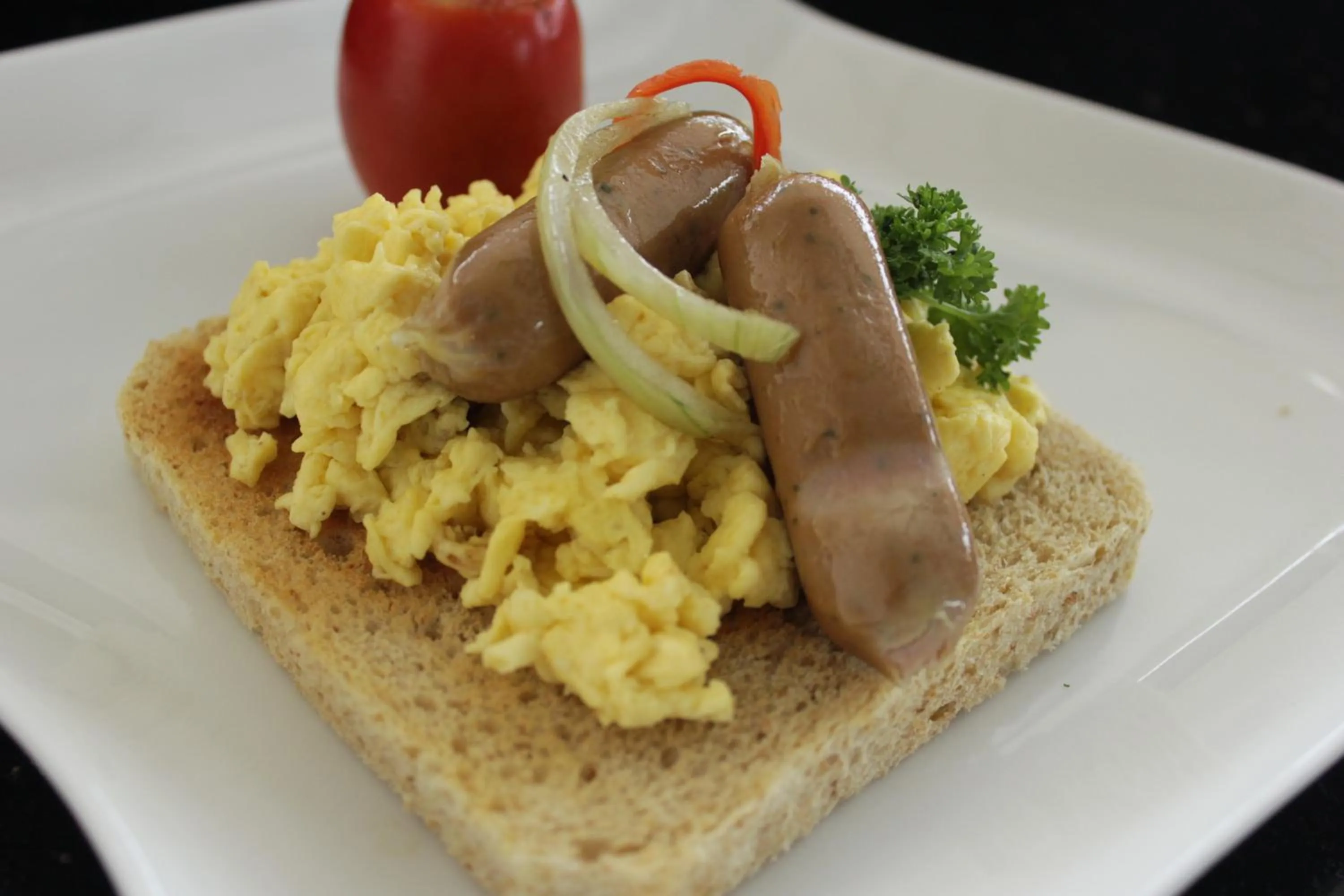 Breakfast in Golden Palace Hotel Lombok