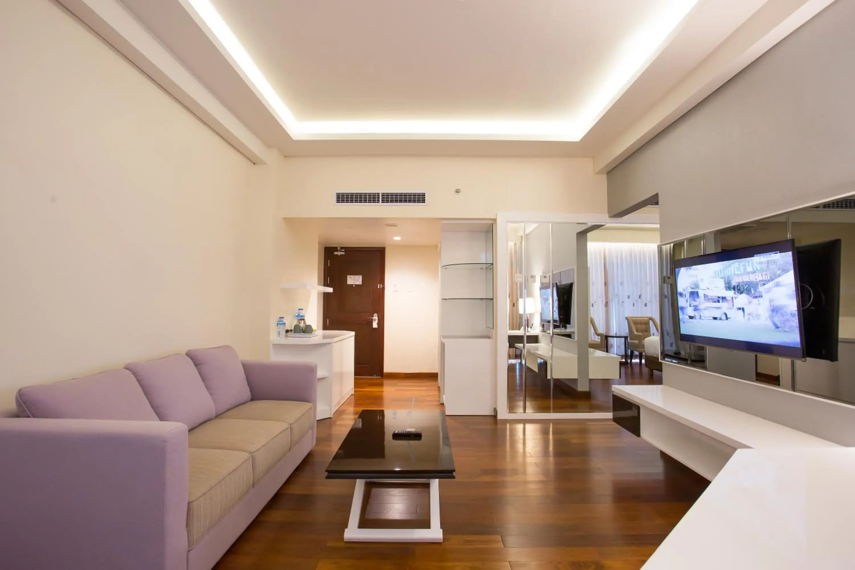 Living room in Golden Palace Hotel Lombok Living room in Golden Palace Hotel Lombok