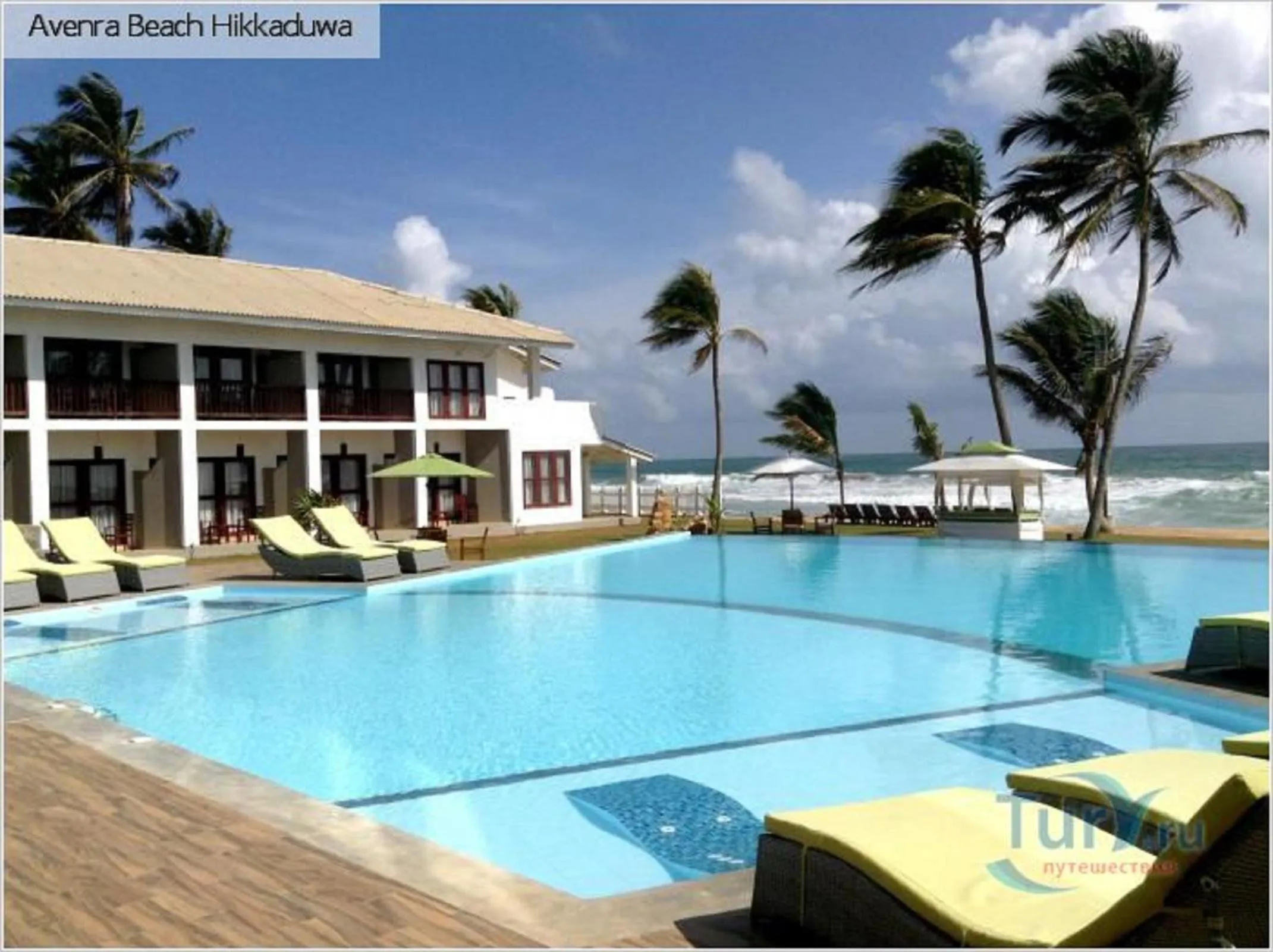 Swimming pool in Avenra Beach Hikkaduwa