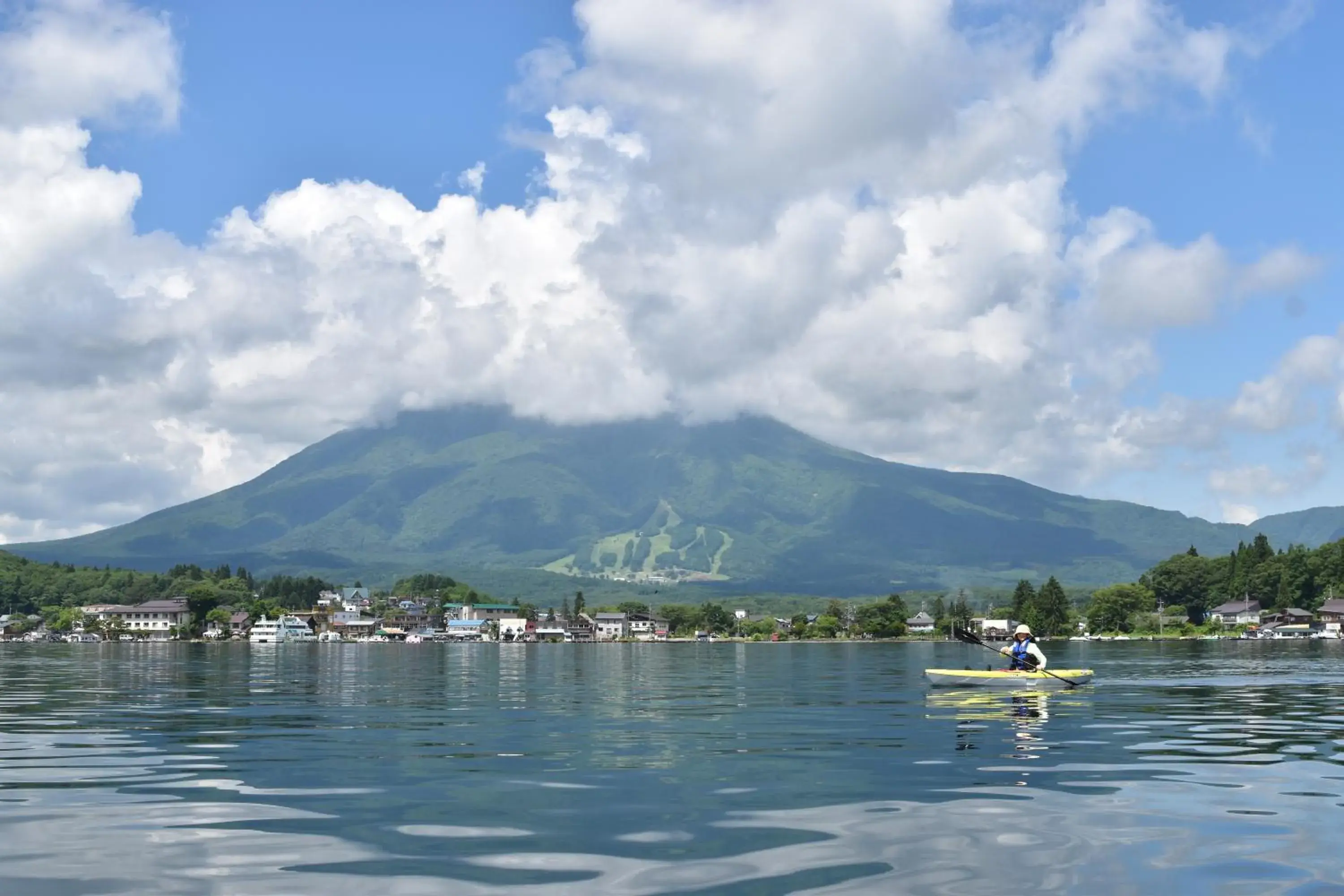 Property building in Nojiri Lake Resort