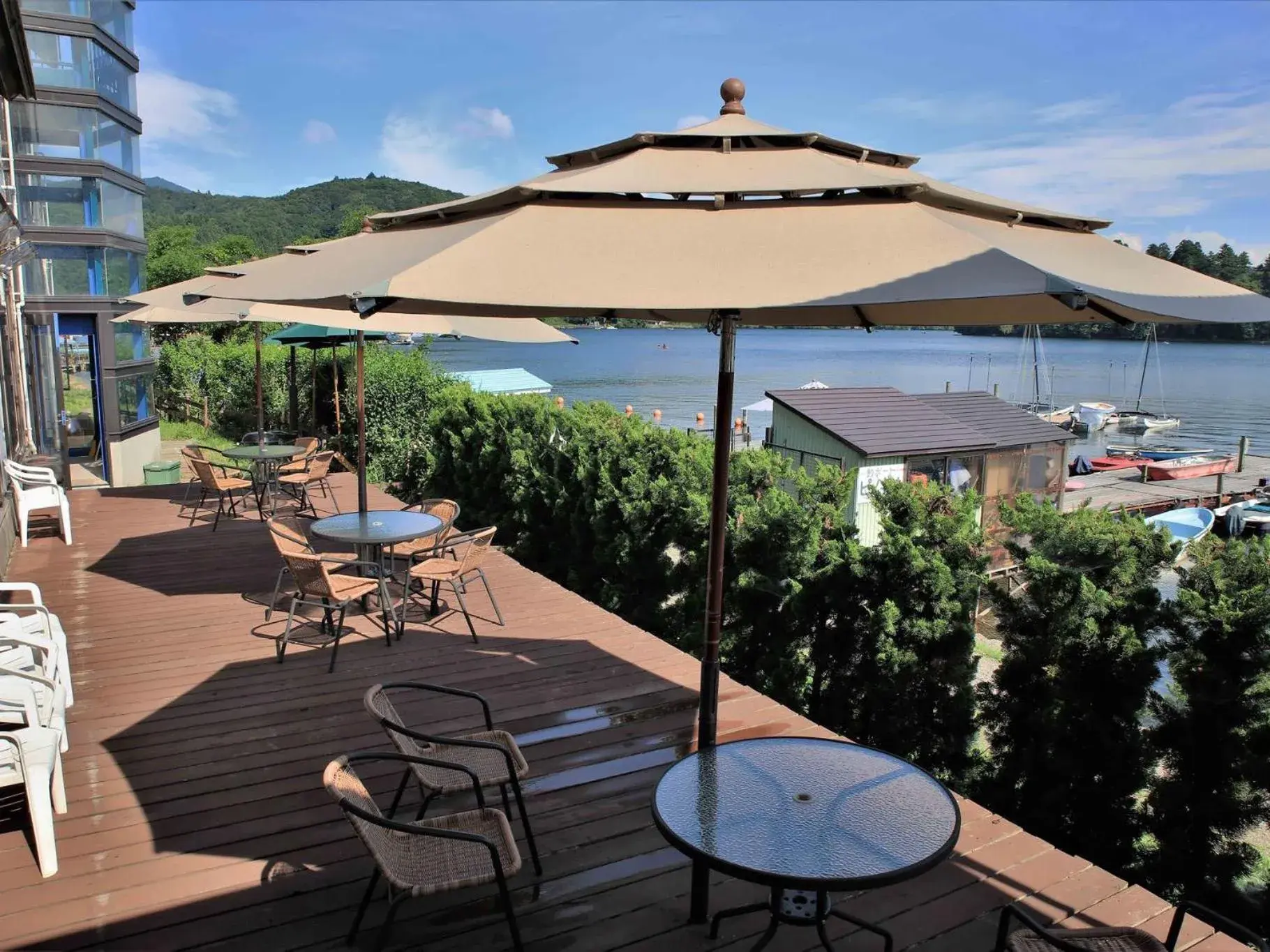 Balcony/Terrace in Nojiri Lake Resort