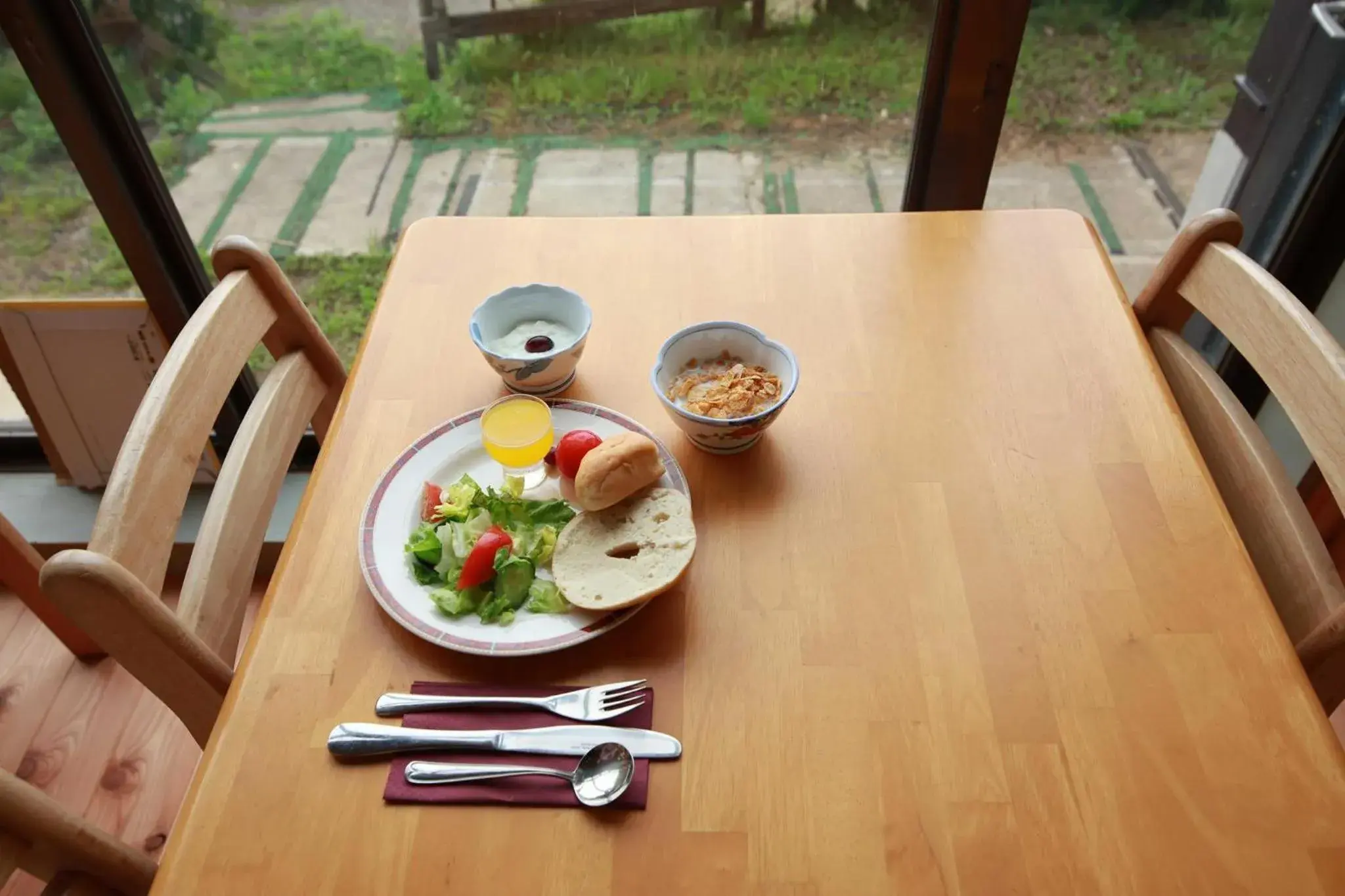 Buffet breakfast in Nojiri Lake Resort
