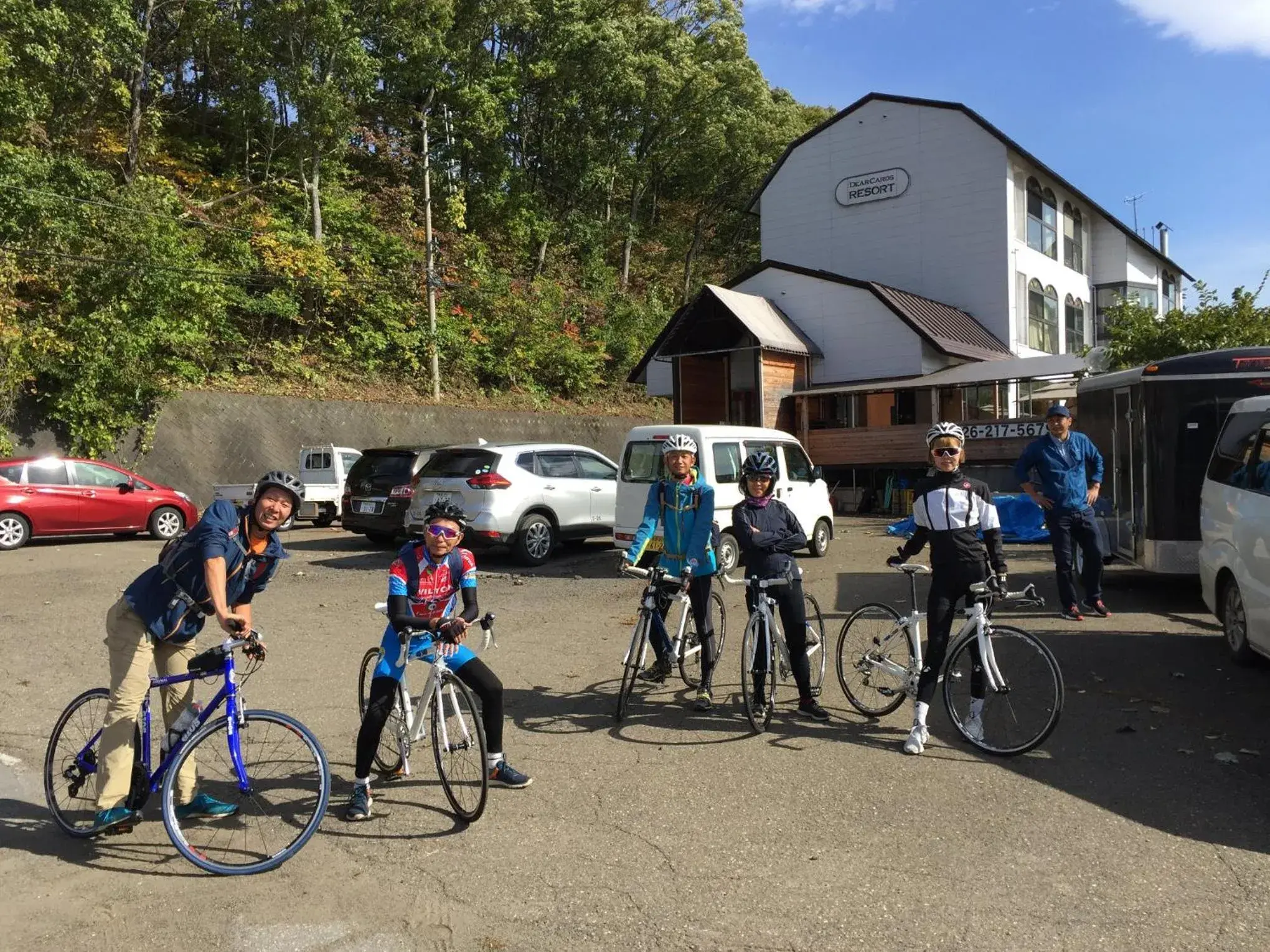 Activities, Biking in Nojiri Lake Resort