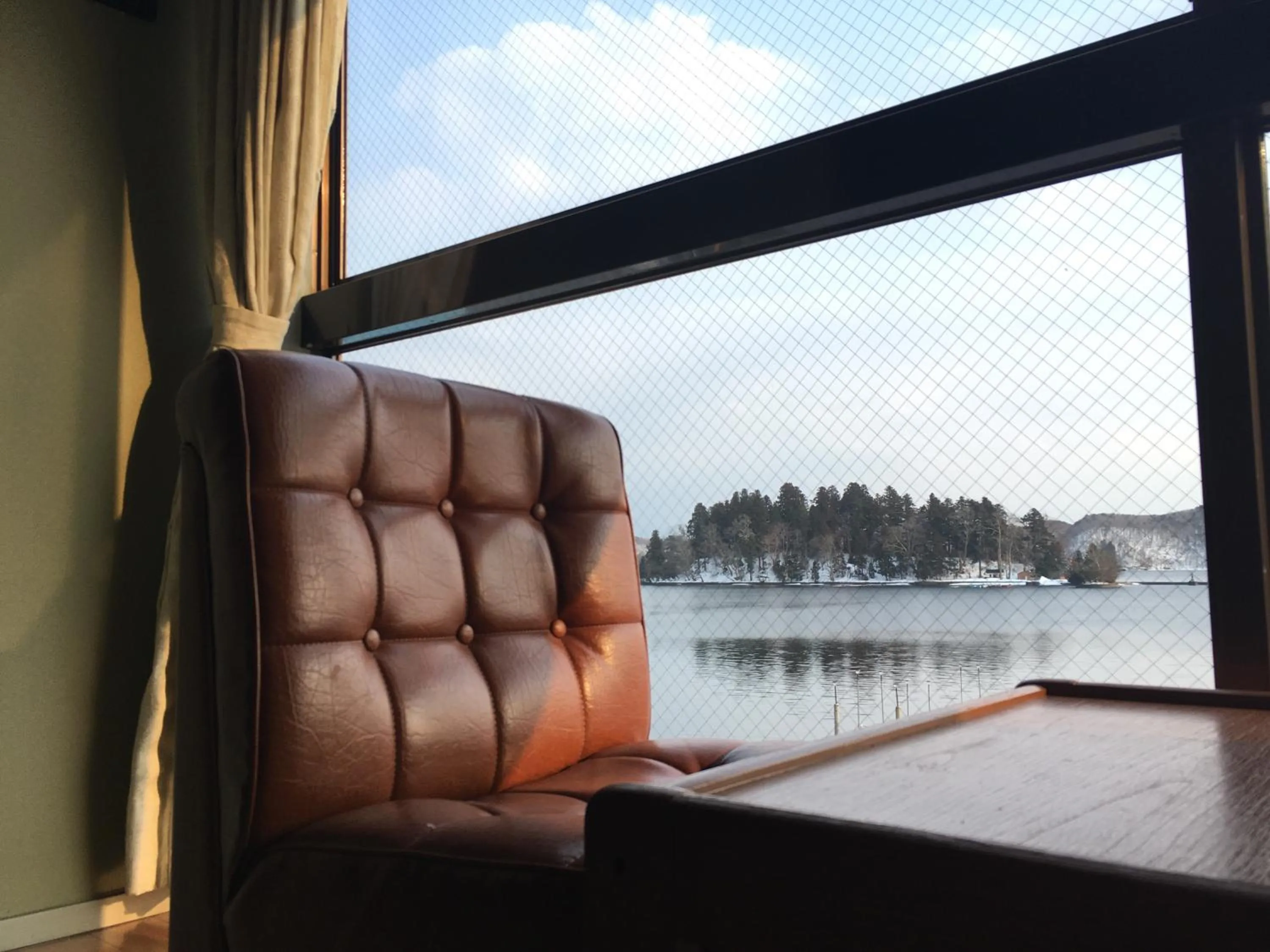 Lake view in Nojiri Lake Resort