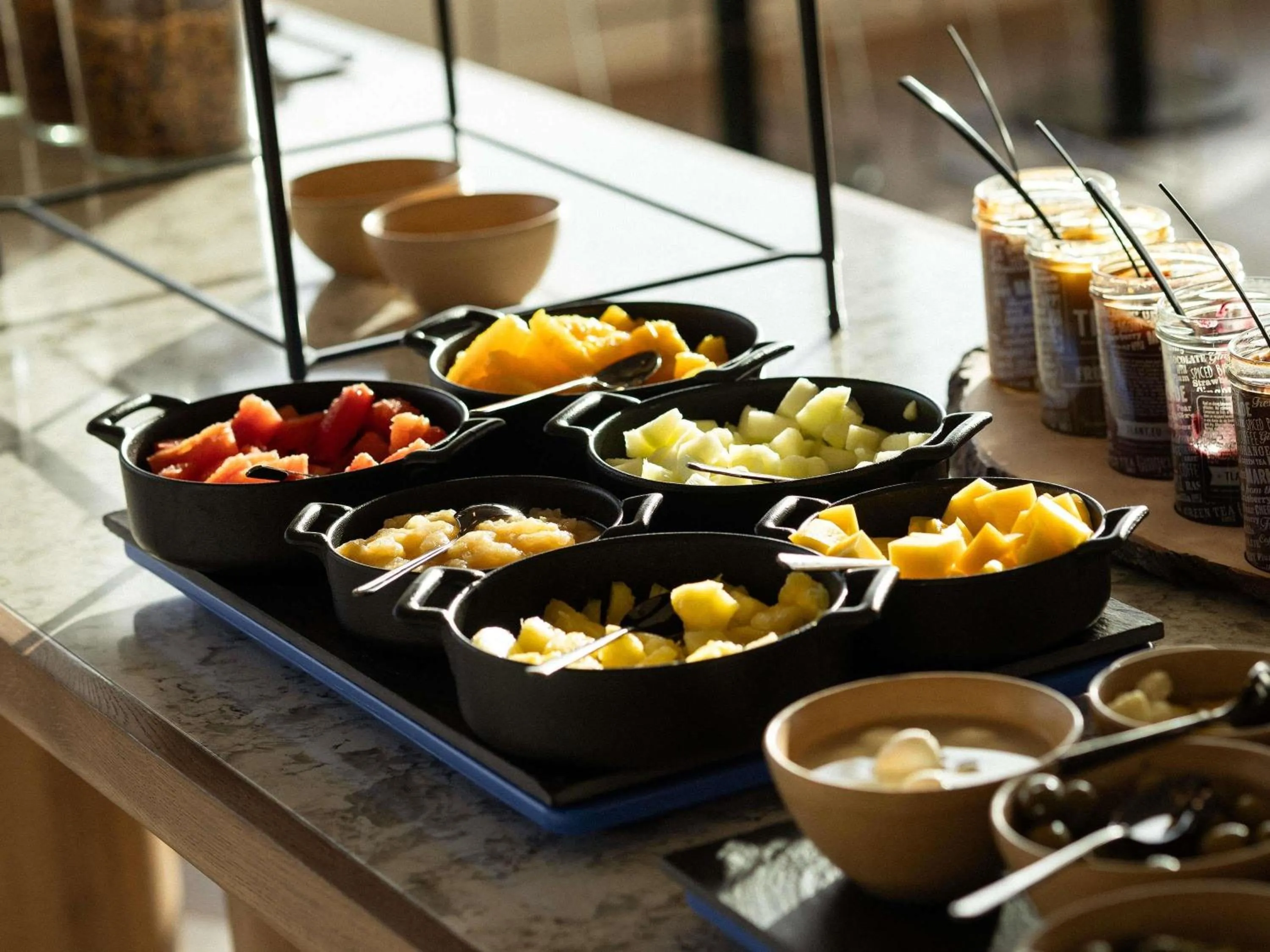 Breakfast in Mövenpick hotel Brussels airport