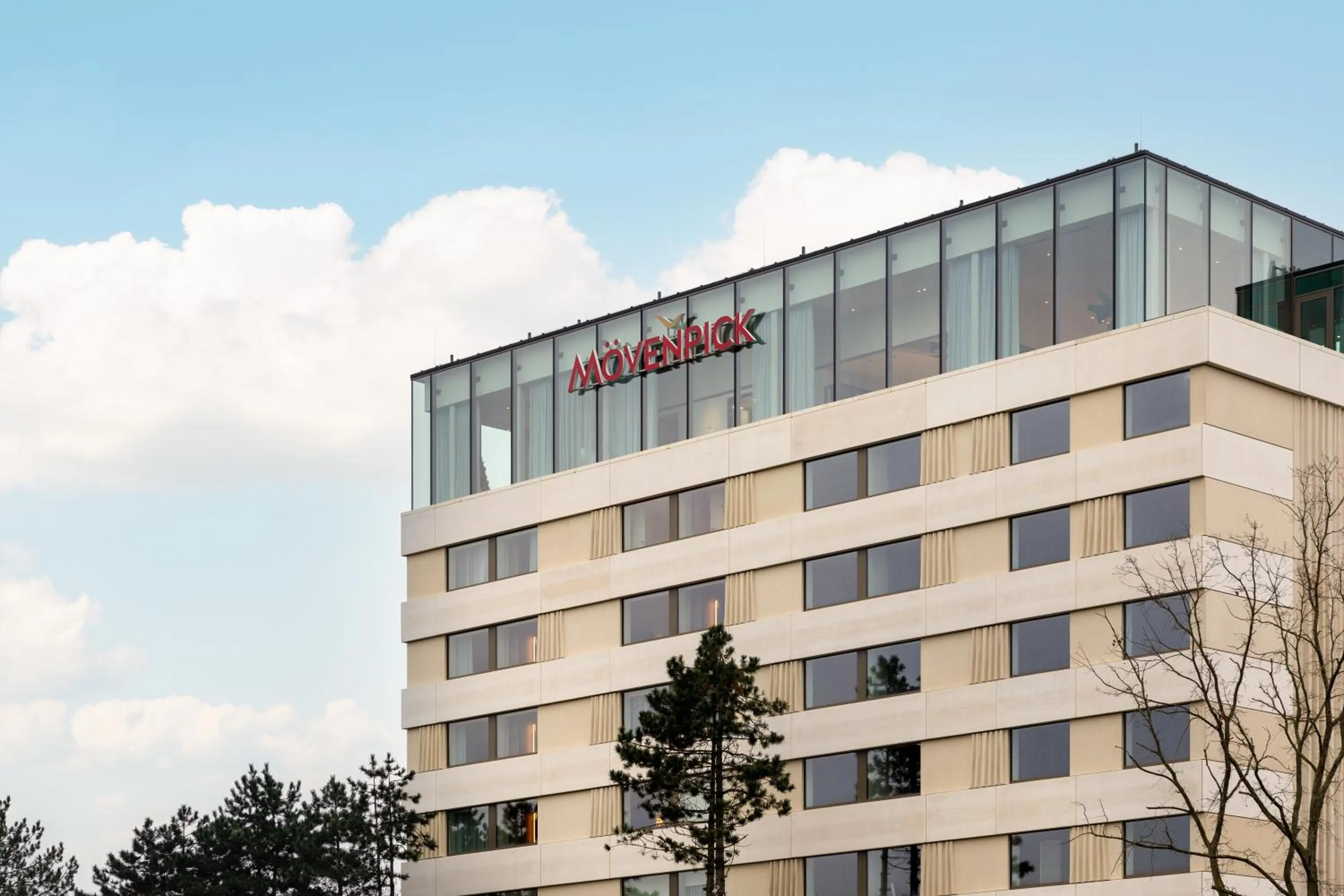 Property building in Mövenpick hotel Brussels airport
