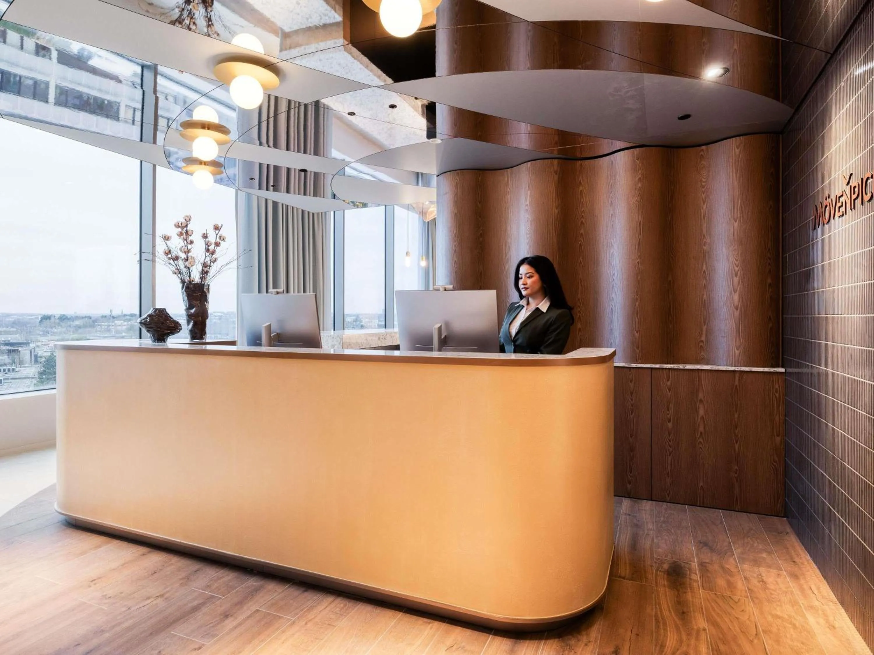 Property building in Mövenpick hotel Brussels airport