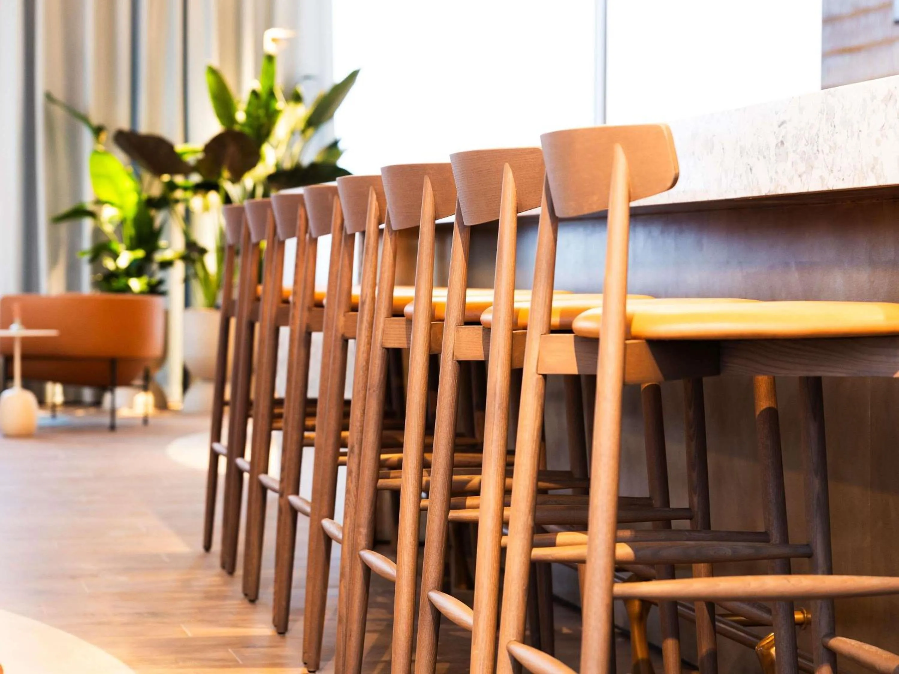 Lounge or bar in Mövenpick hotel Brussels airport