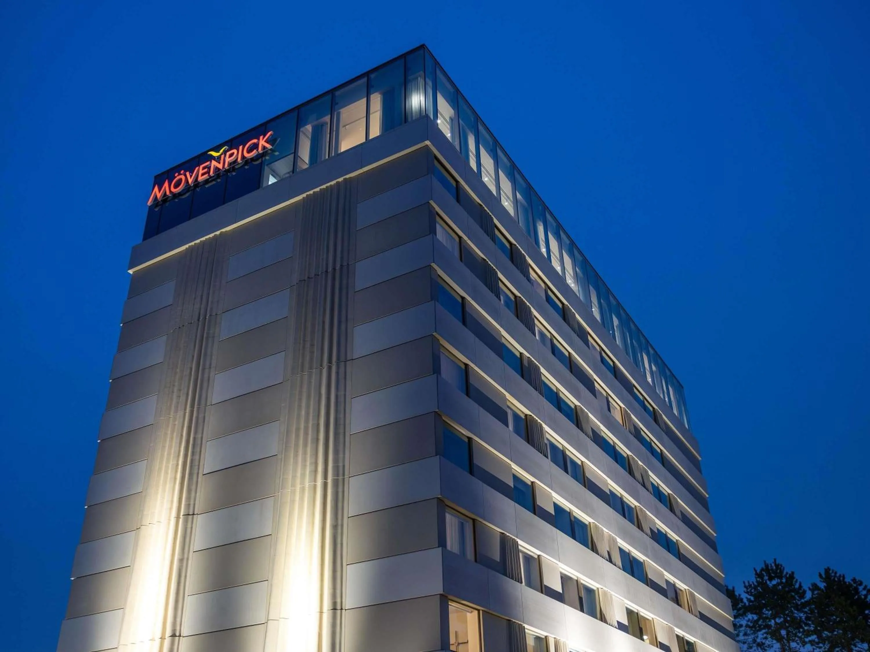 Property building in Mövenpick hotel Brussels airport