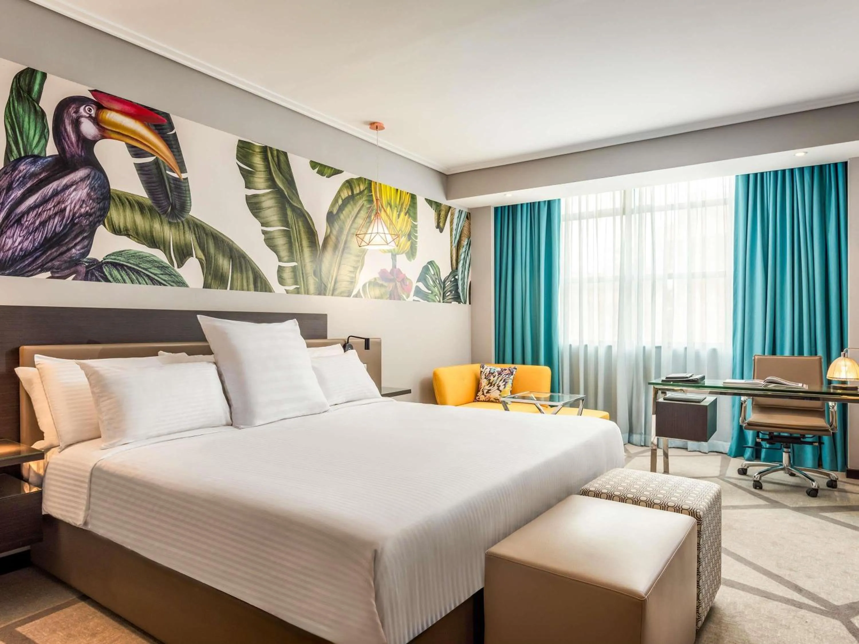 Bedroom, Bed in Novotel Nairobi Westlands