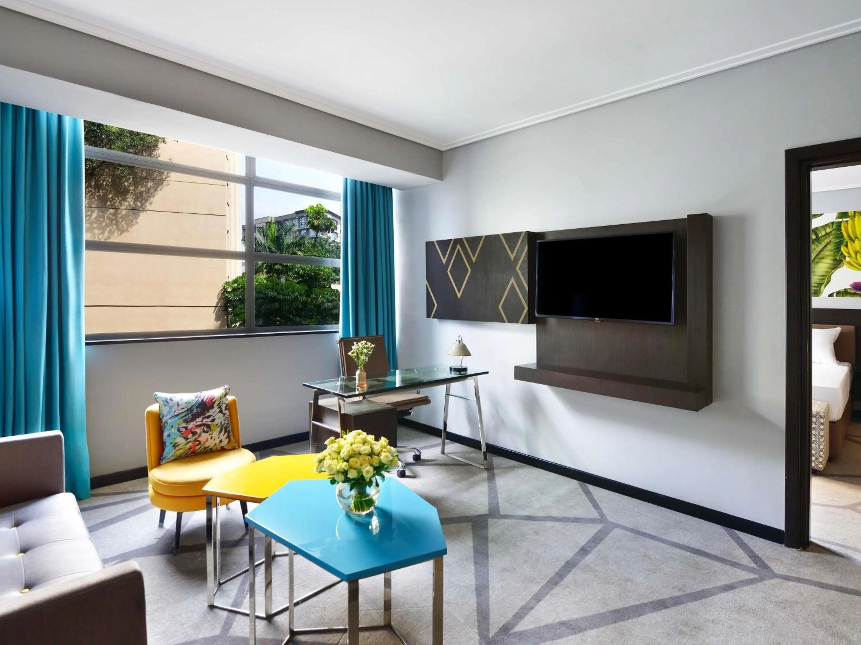 Photo of the whole room in Novotel Nairobi Westlands