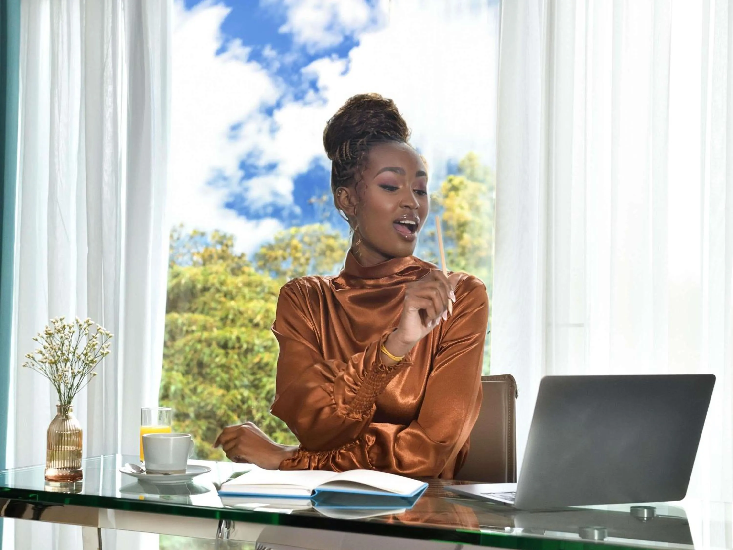 Bedroom in Novotel Nairobi Westlands