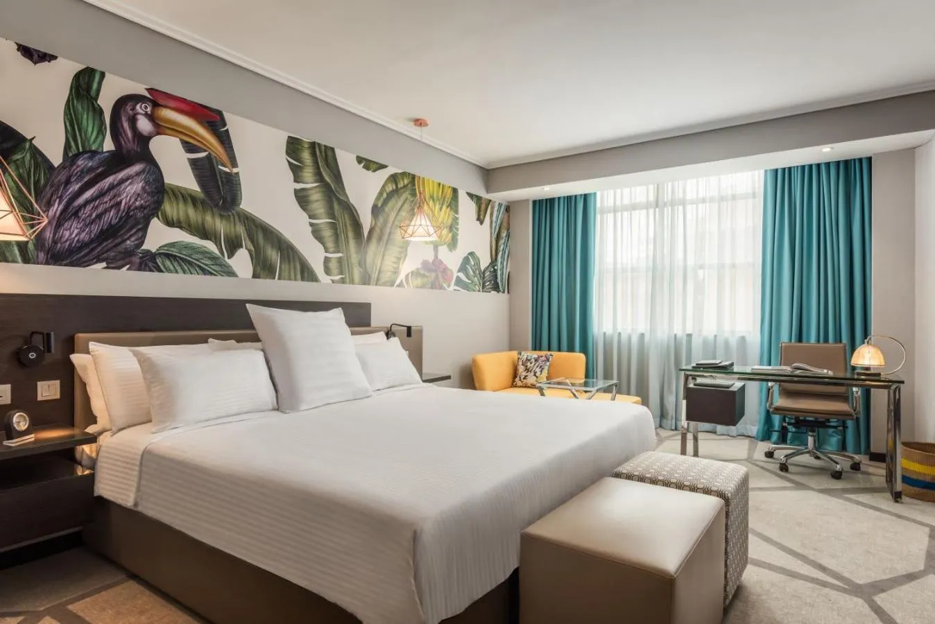 Property building, Bed in Novotel Nairobi Westlands