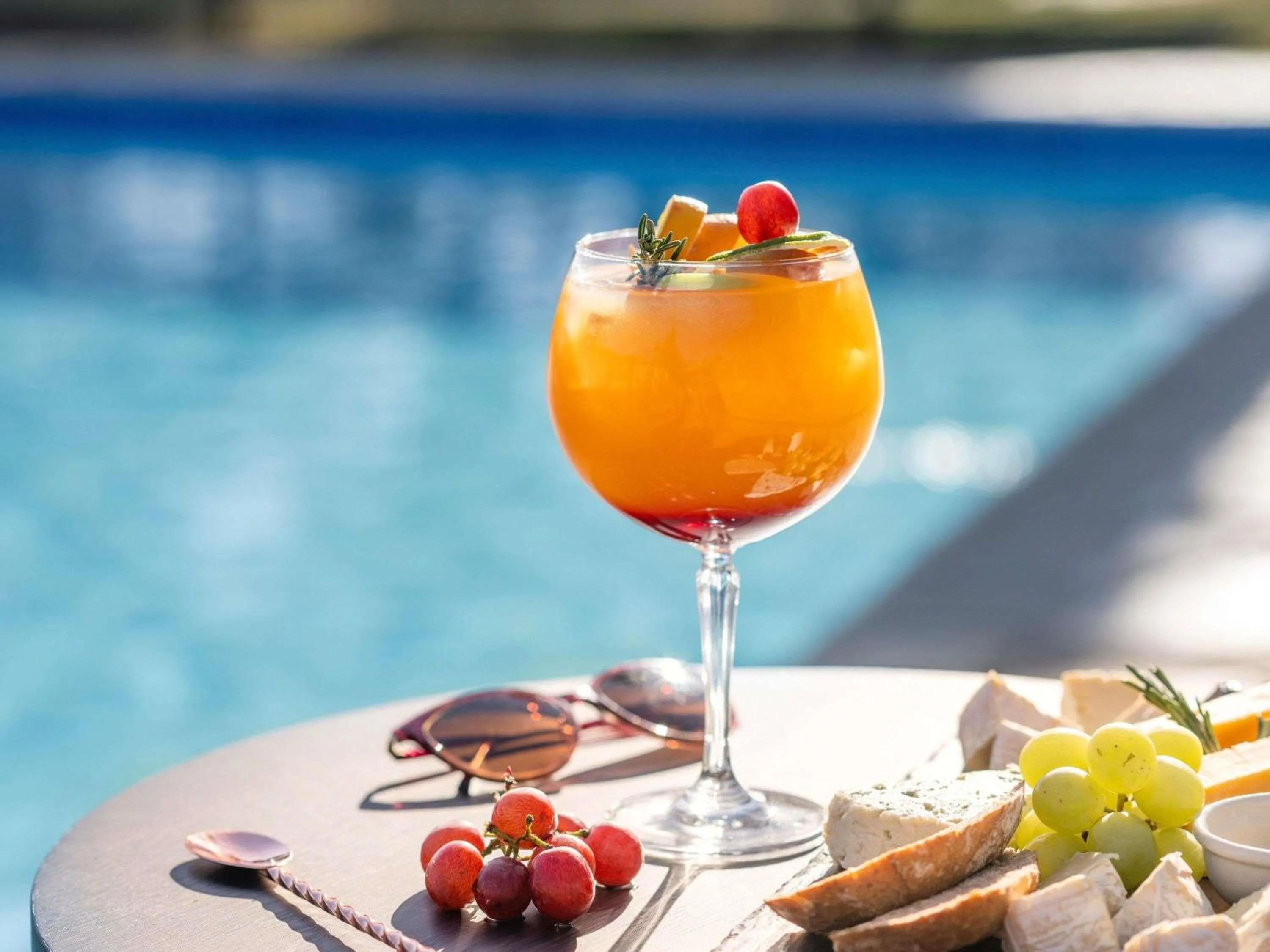 Pool view in Novotel Nairobi Westlands